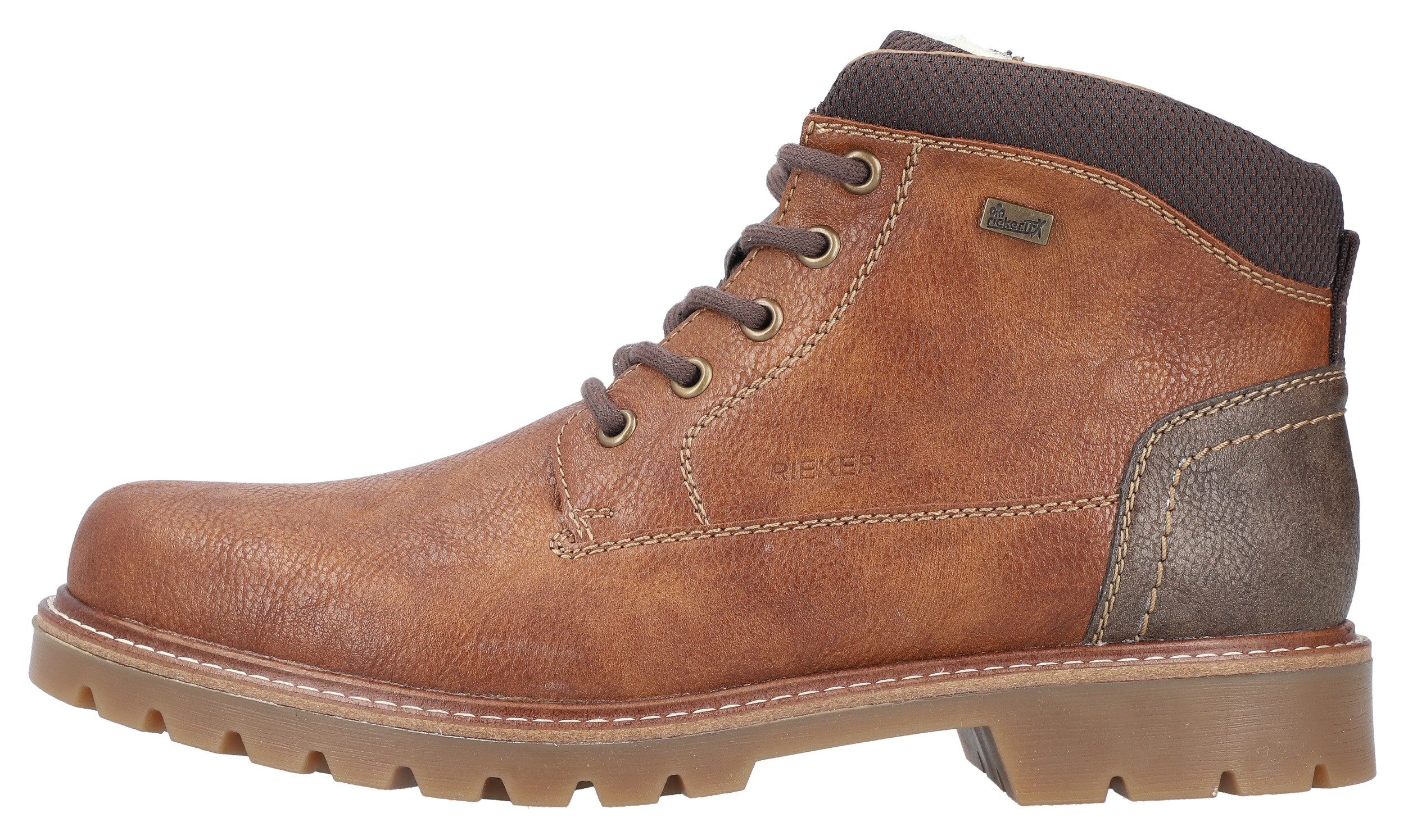 Rieker Winterlaarsjes worker boots, veterschoenen, trekkinglaarzen met riekertex-membraan