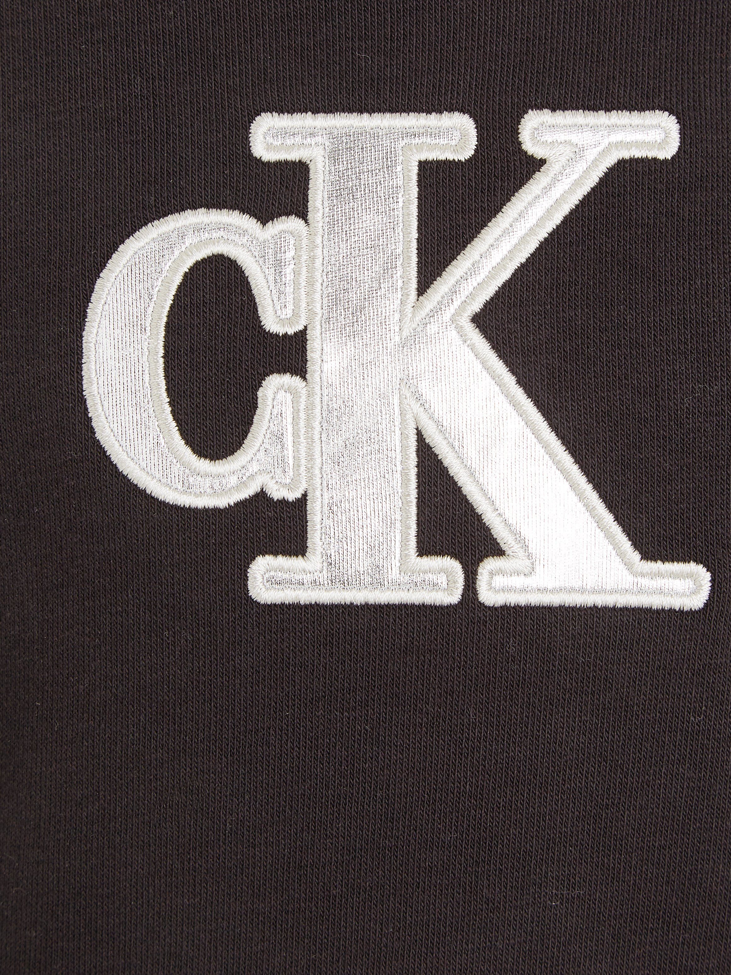 Calvin Klein Blousejurk METALLIC MONOGRAM HWK DRESS