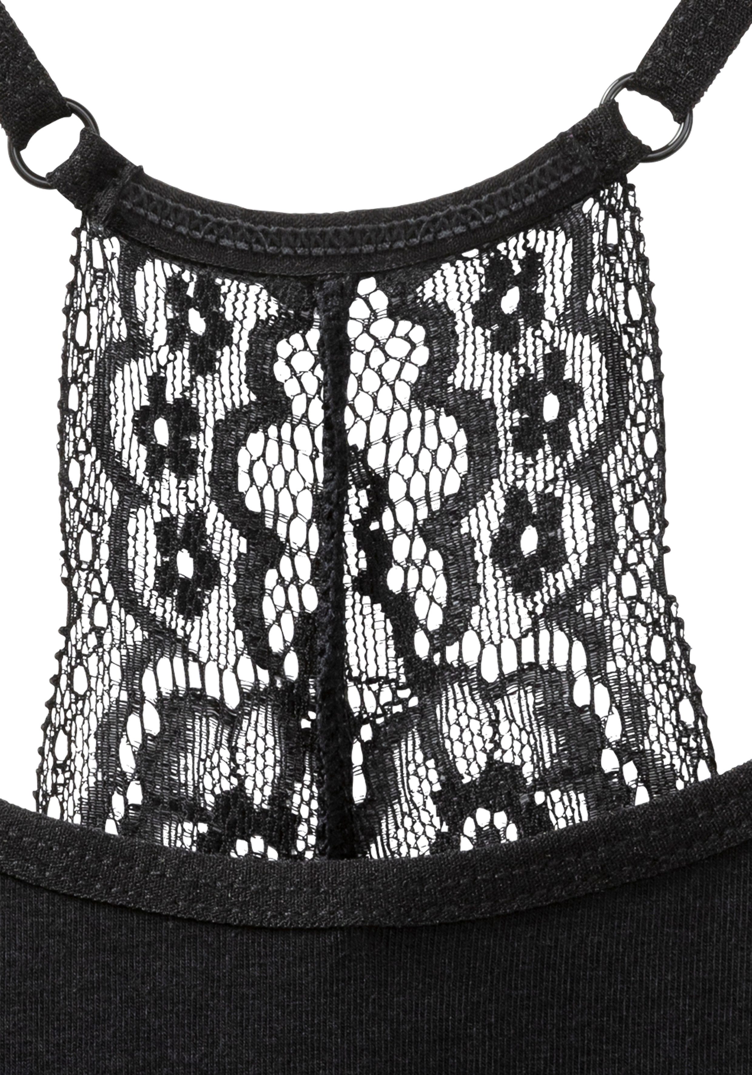 Buffalo Bustier Ringerug van mooie kant (set, 2-delig)