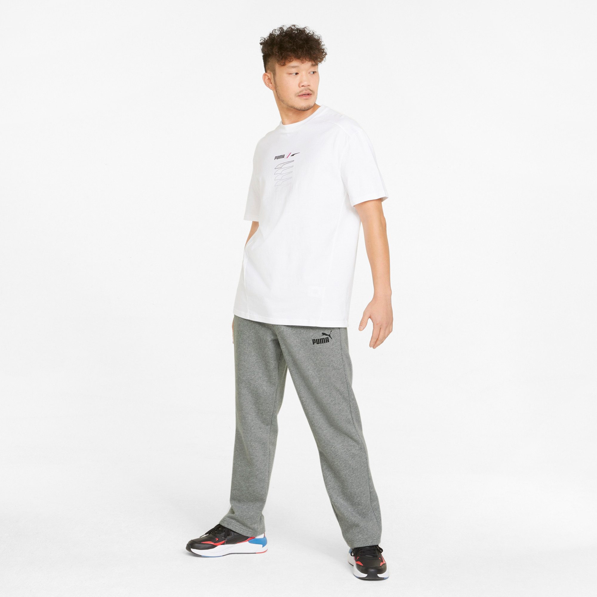 PUMA Joggingbroek ESS LOGO PANTS TR OP SRL