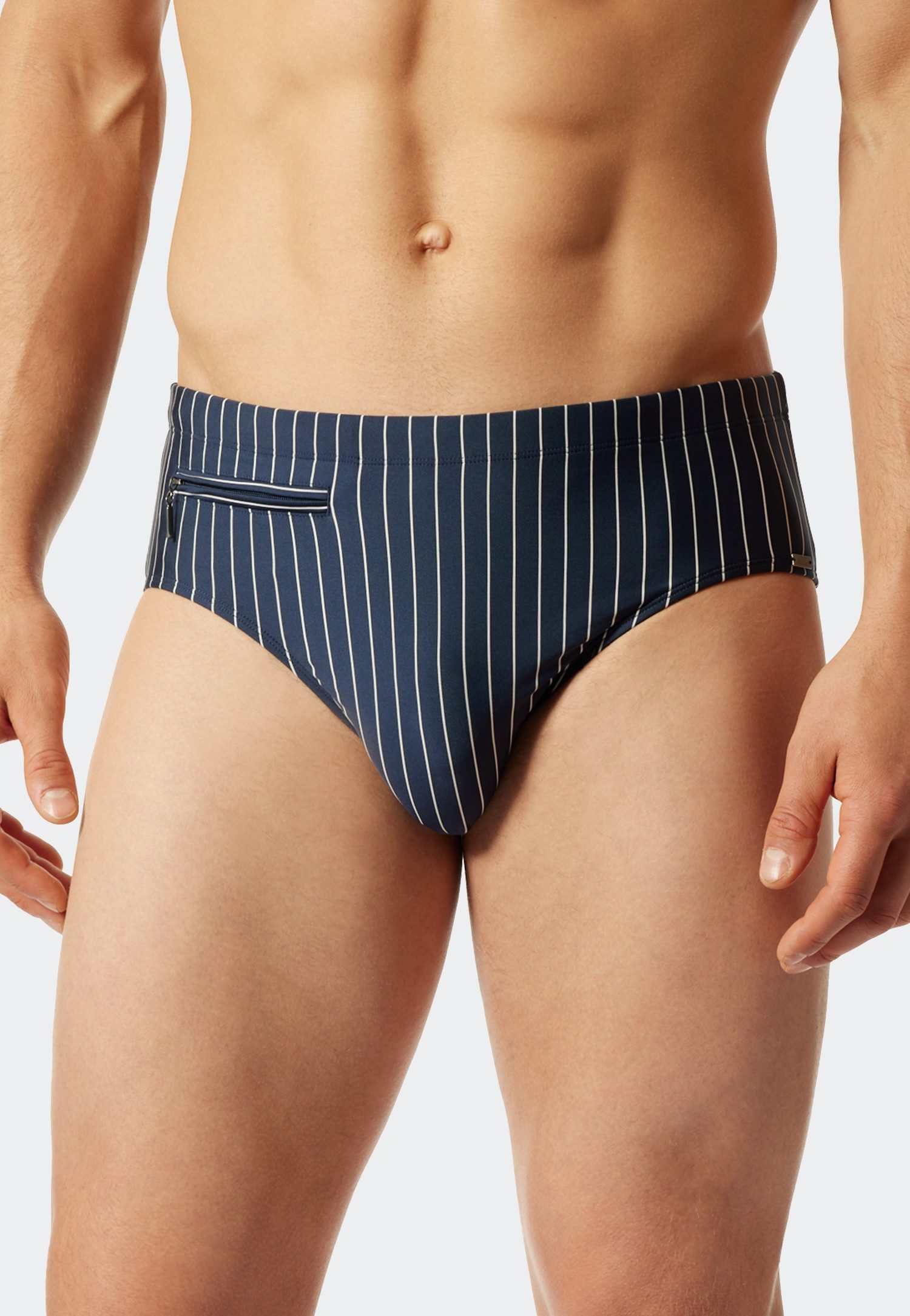 Schiesser Zwembroek "Nautical Casual" heren zwembroeken maat 5 blauw