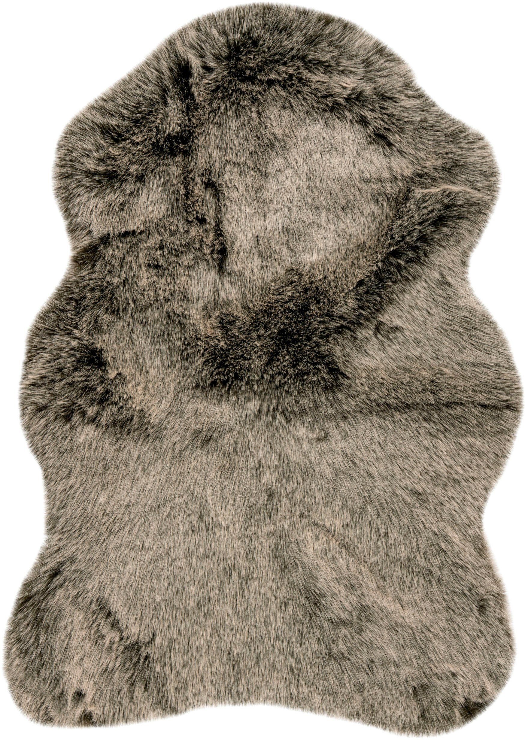calo-deluxe Vachtvloerkleed Emica-1000 Imitatiebont, woonkamer