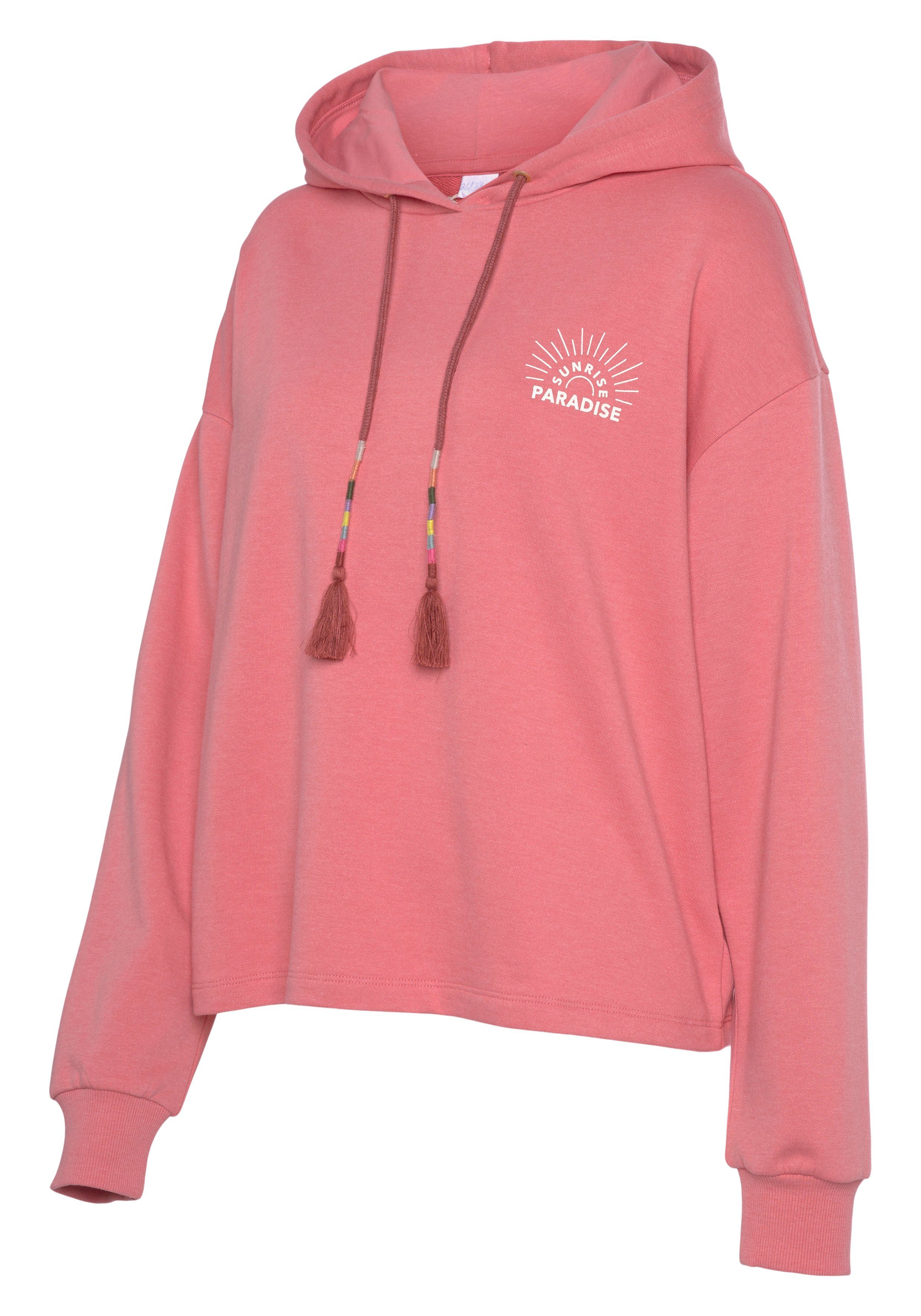 Vivance Hoodie Capuchonsweatshirt met print, loungewear