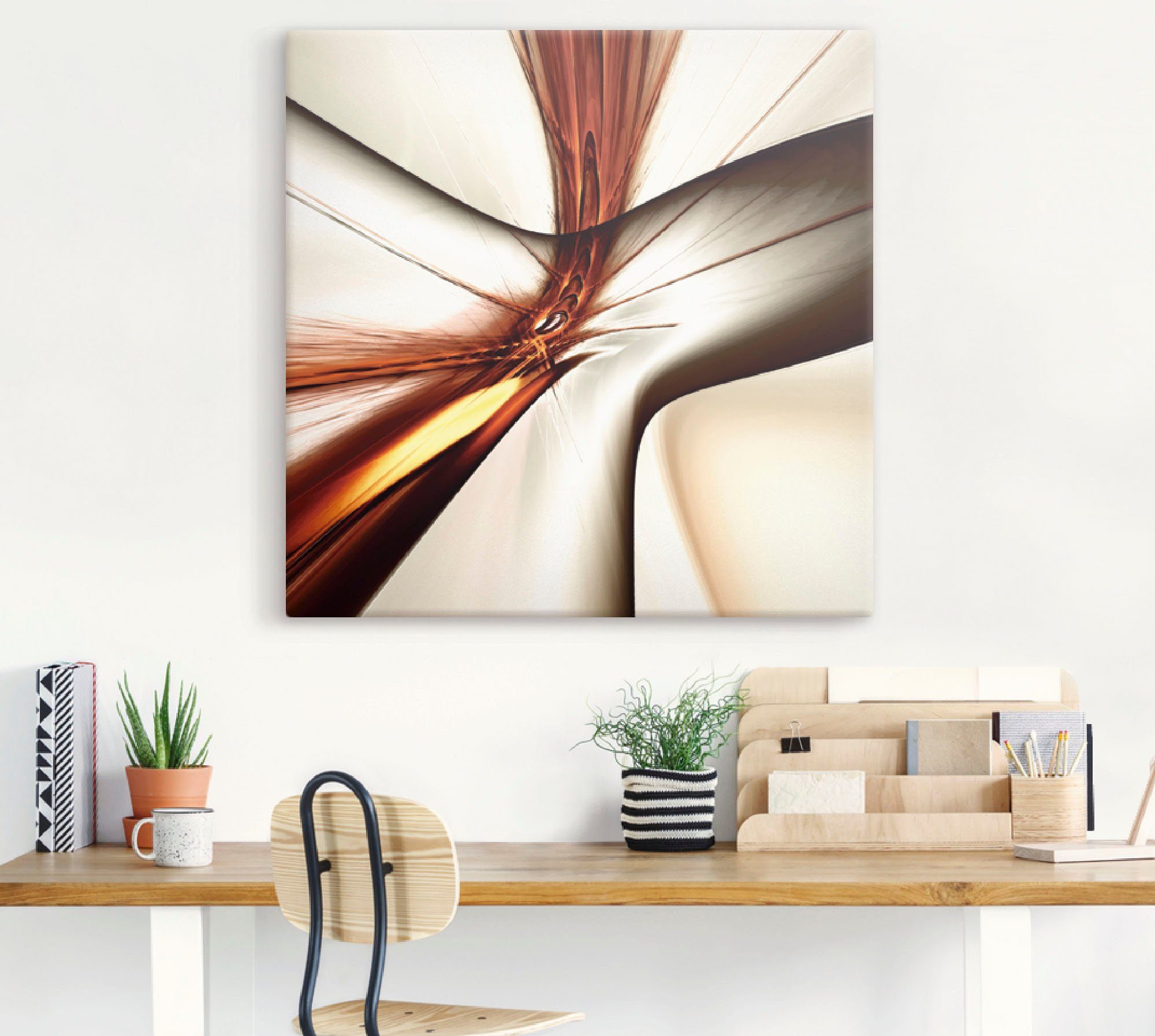 Artland Artprint Abstract modern als artprint van aluminium, artprint op linnen, muursticker of poster in verschillende maten