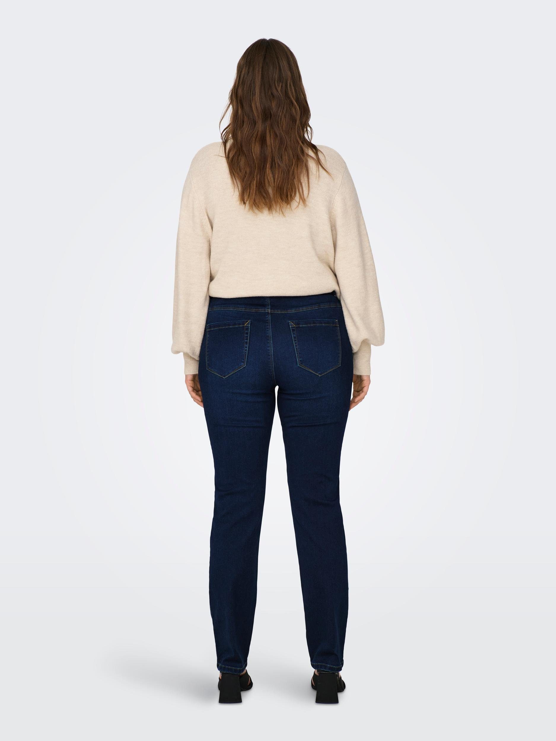 ONLY CARMAKOMA High-waist jeans CARAUGUSTA HW STRAIGHT DNM BJ61-2 NOOS