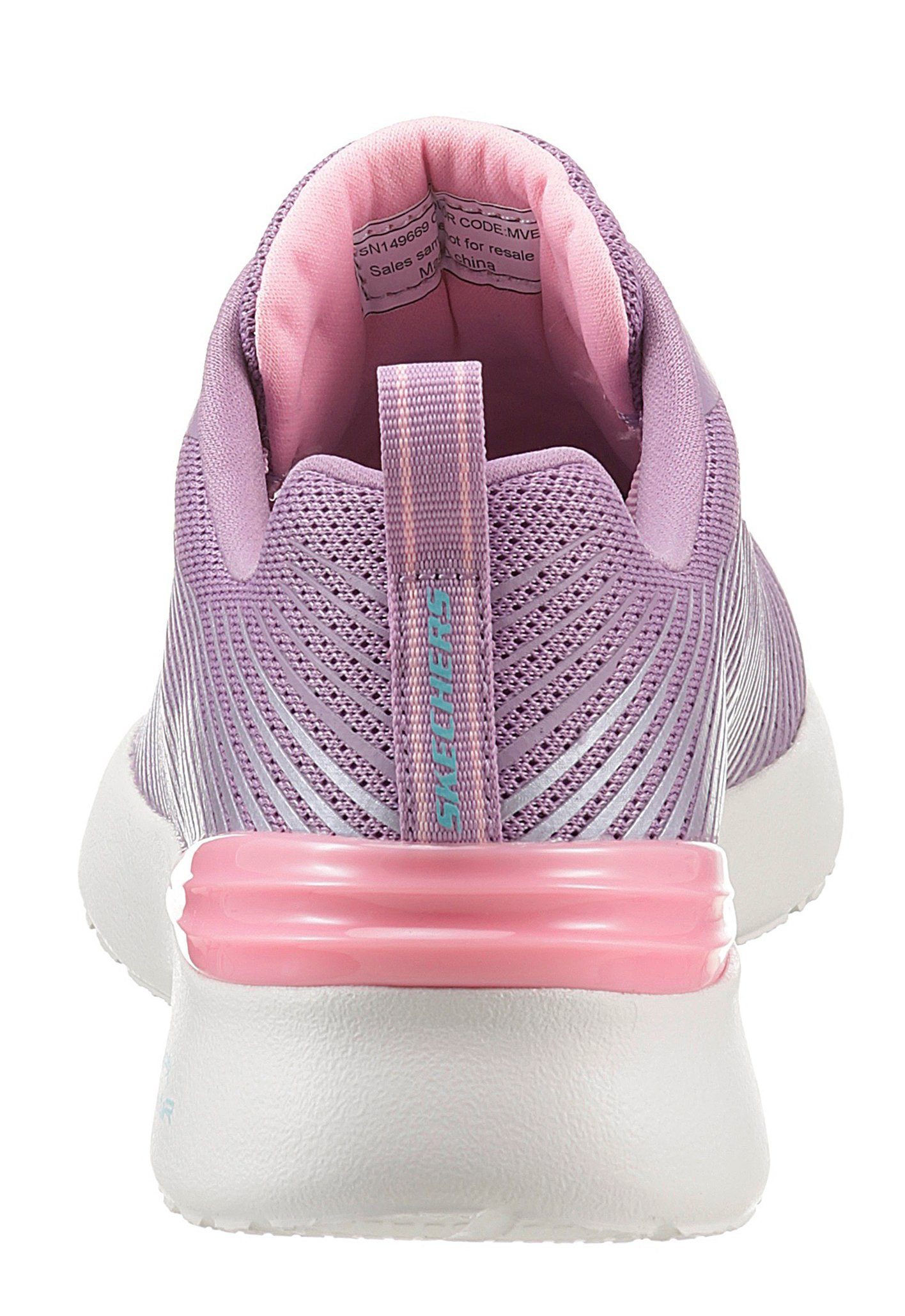 skechers sneakers skech-air dynamight luminosity paars