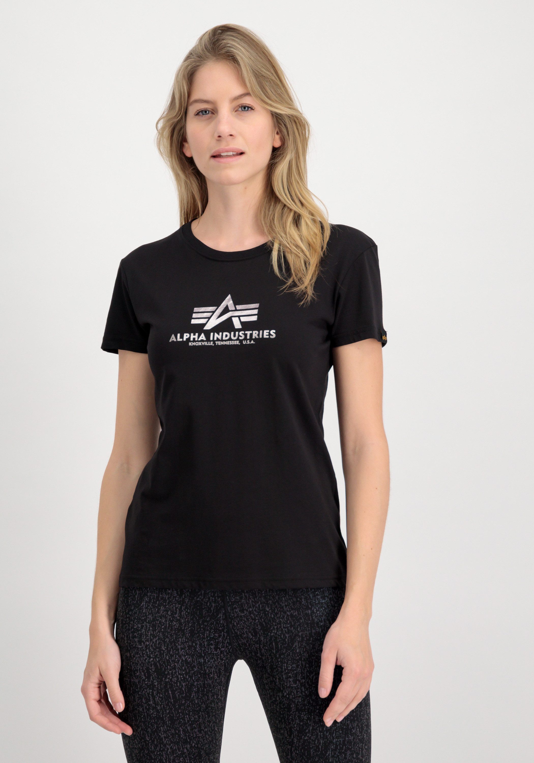Alpha Industries T-shirt Alpha Industries Women - T-Shirts New Basic T-Shirt BL FP W