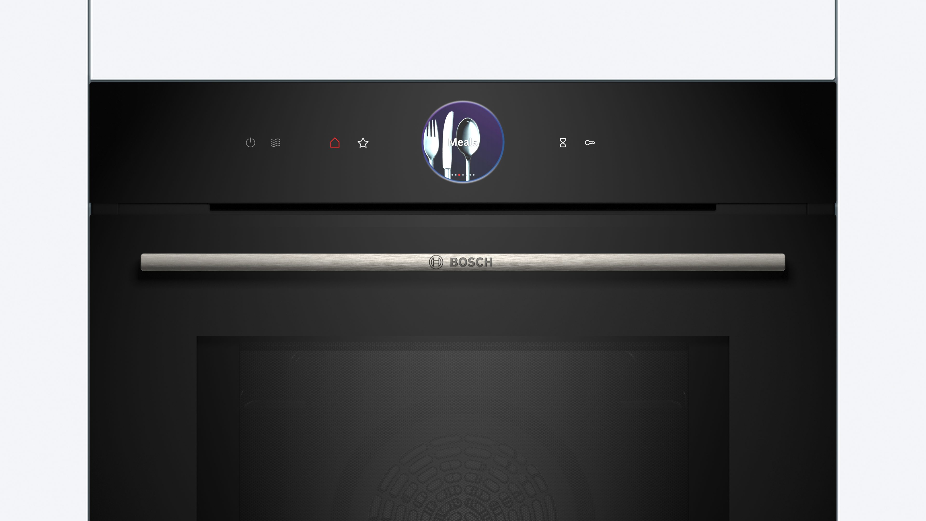 BOSCH Inbouw oven met magnetron HMG7361B1 AirFry-functie