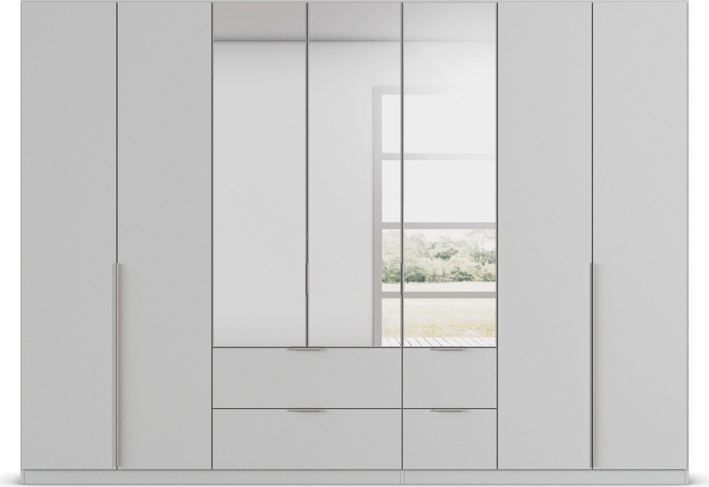 rauch Draaideurkast Kledingkast kast garderobe AGORDO met decor- of hoogglansfront