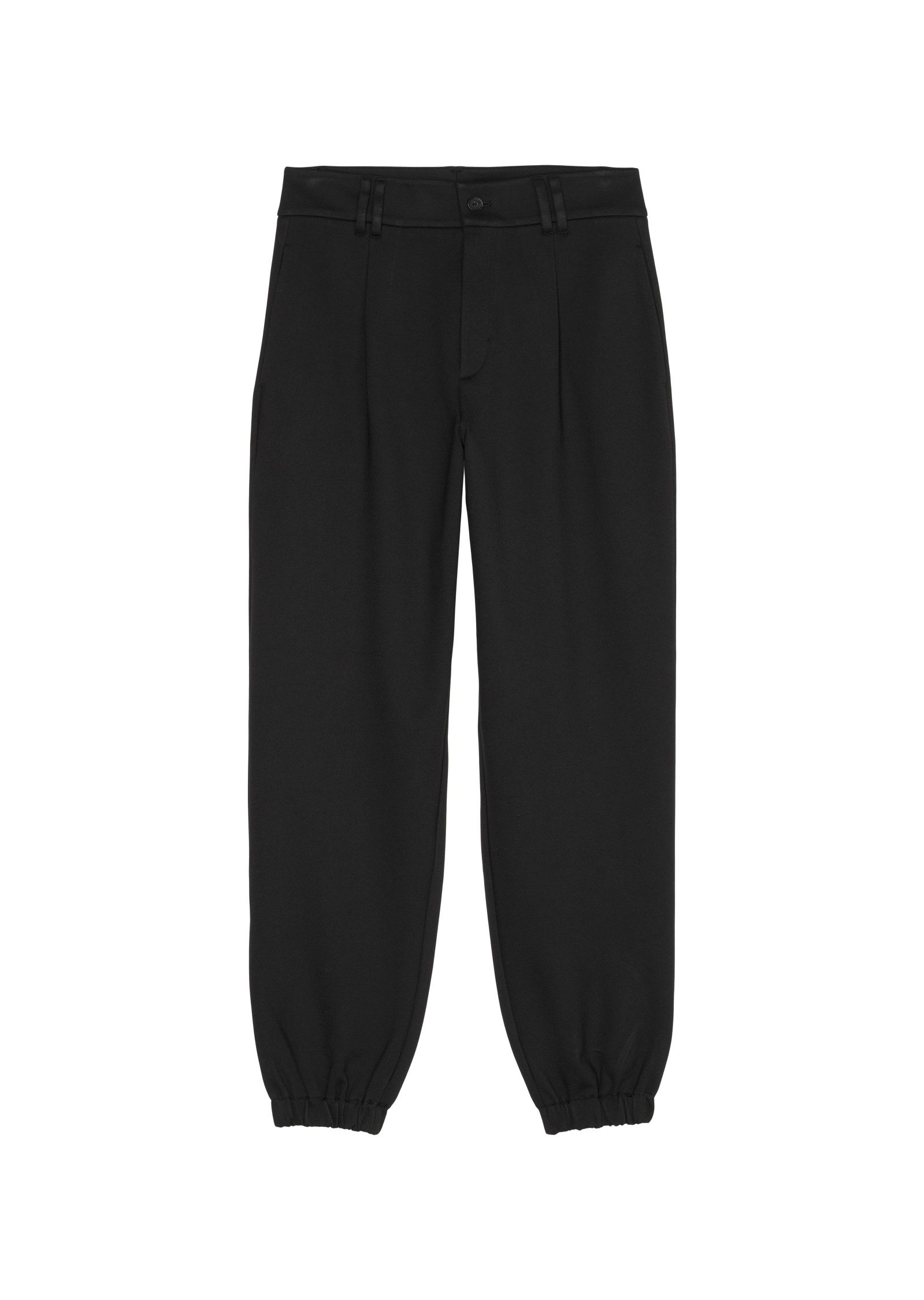 Marc O'Polo DENIM Jerseybroek heeft als beenafsluiting een smal, elastisch boordje