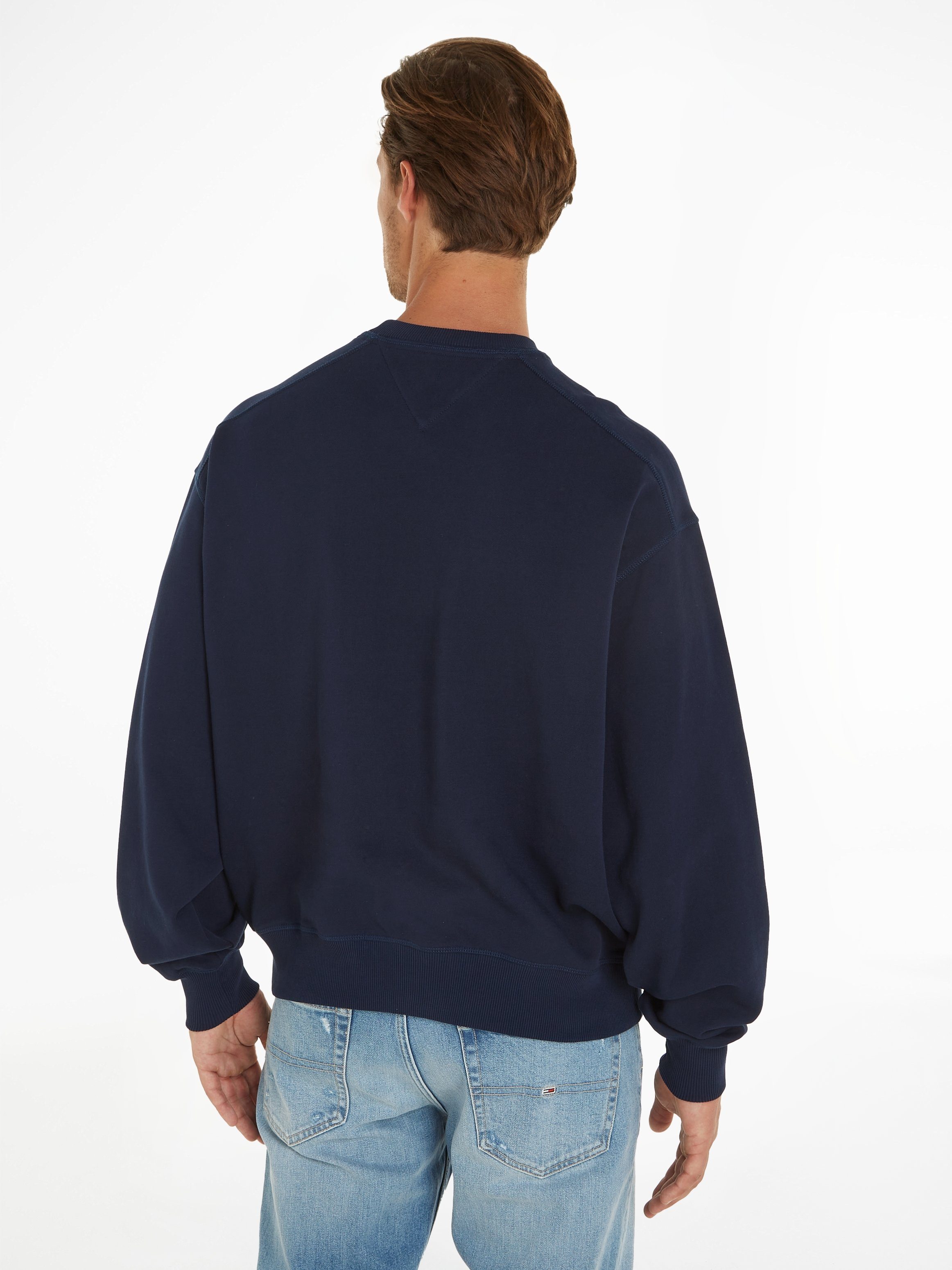 TOMMY JEANS Sweatshirt TJM BOXY VARSITY CREW EXT