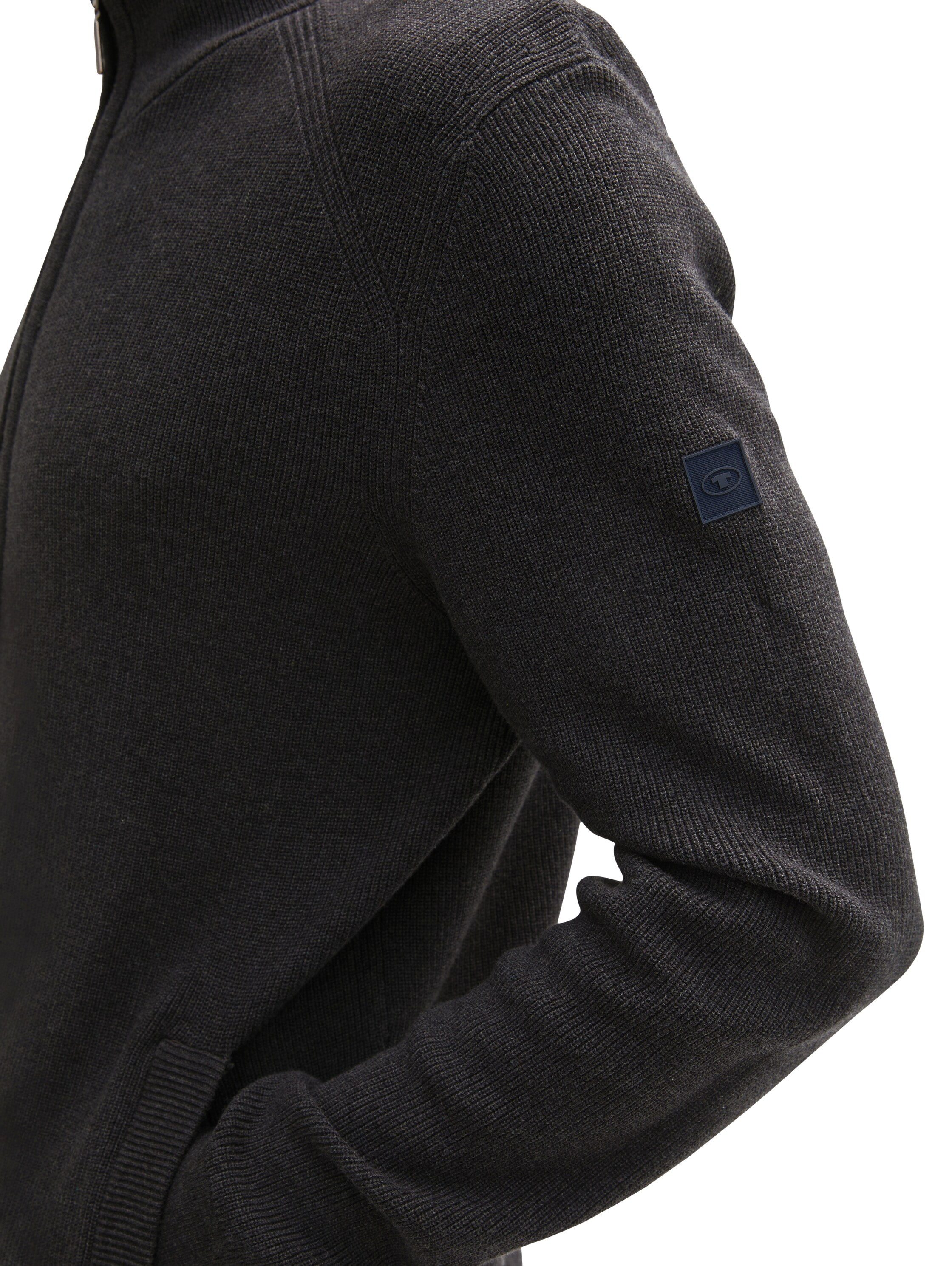 Tom Tailor Vest met rits en insteekzakken