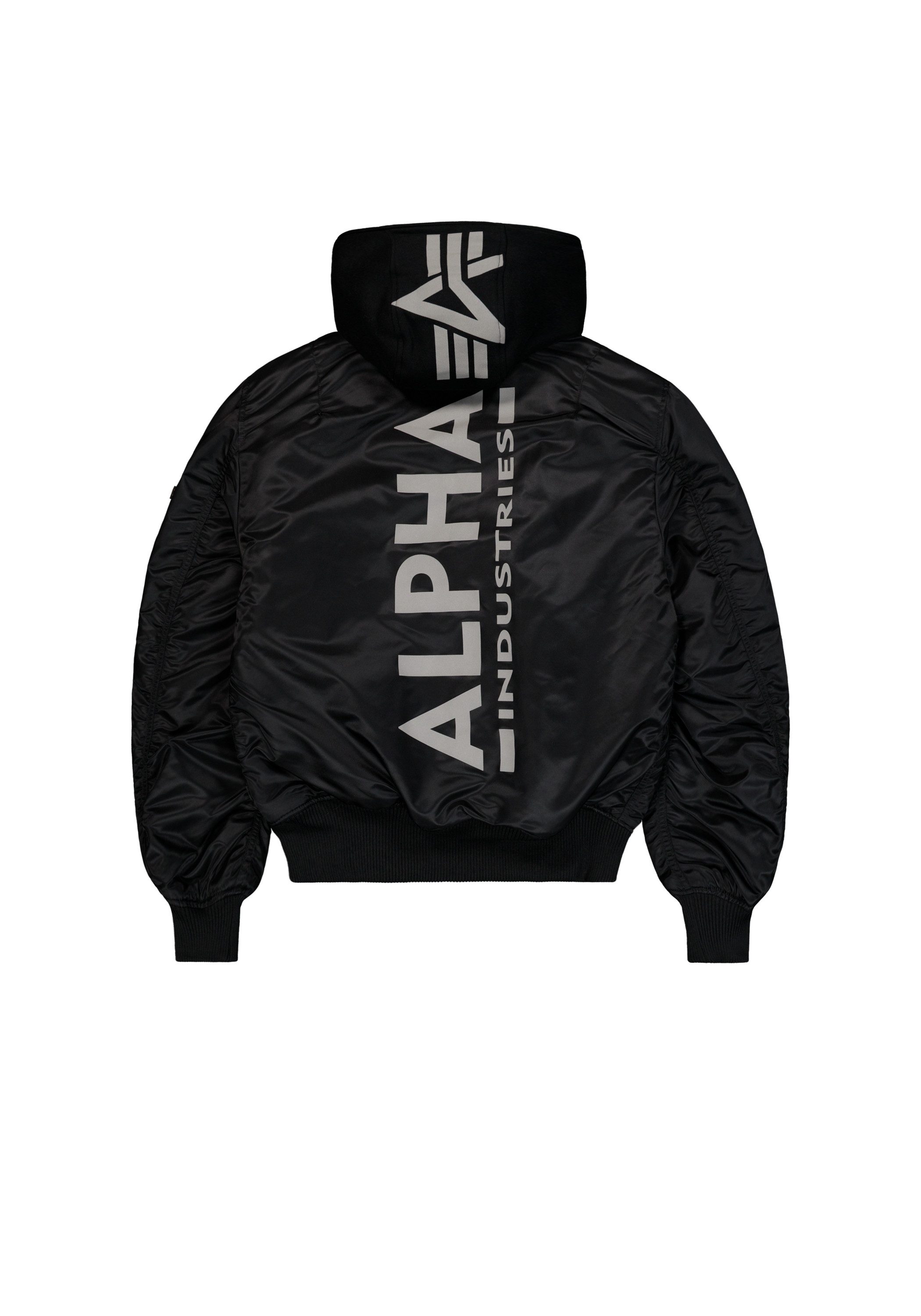 Alpha Industries Bomberjack Alpha Industries Men - Bomber Jackets MA-1 Zip Hood Back Print
