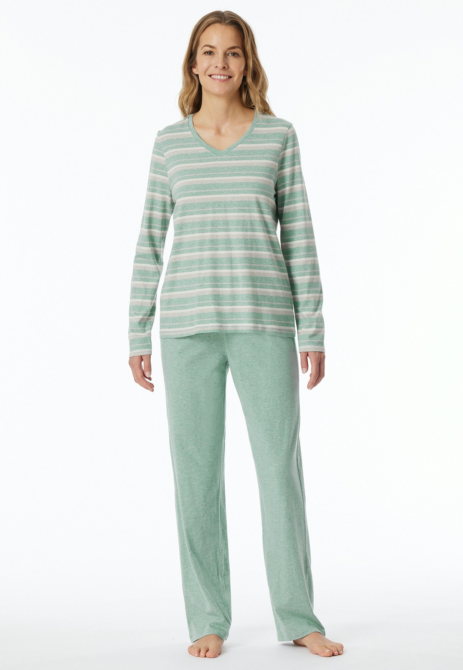 Schiesser Pyjama "Casual Essentials" (2-delig)