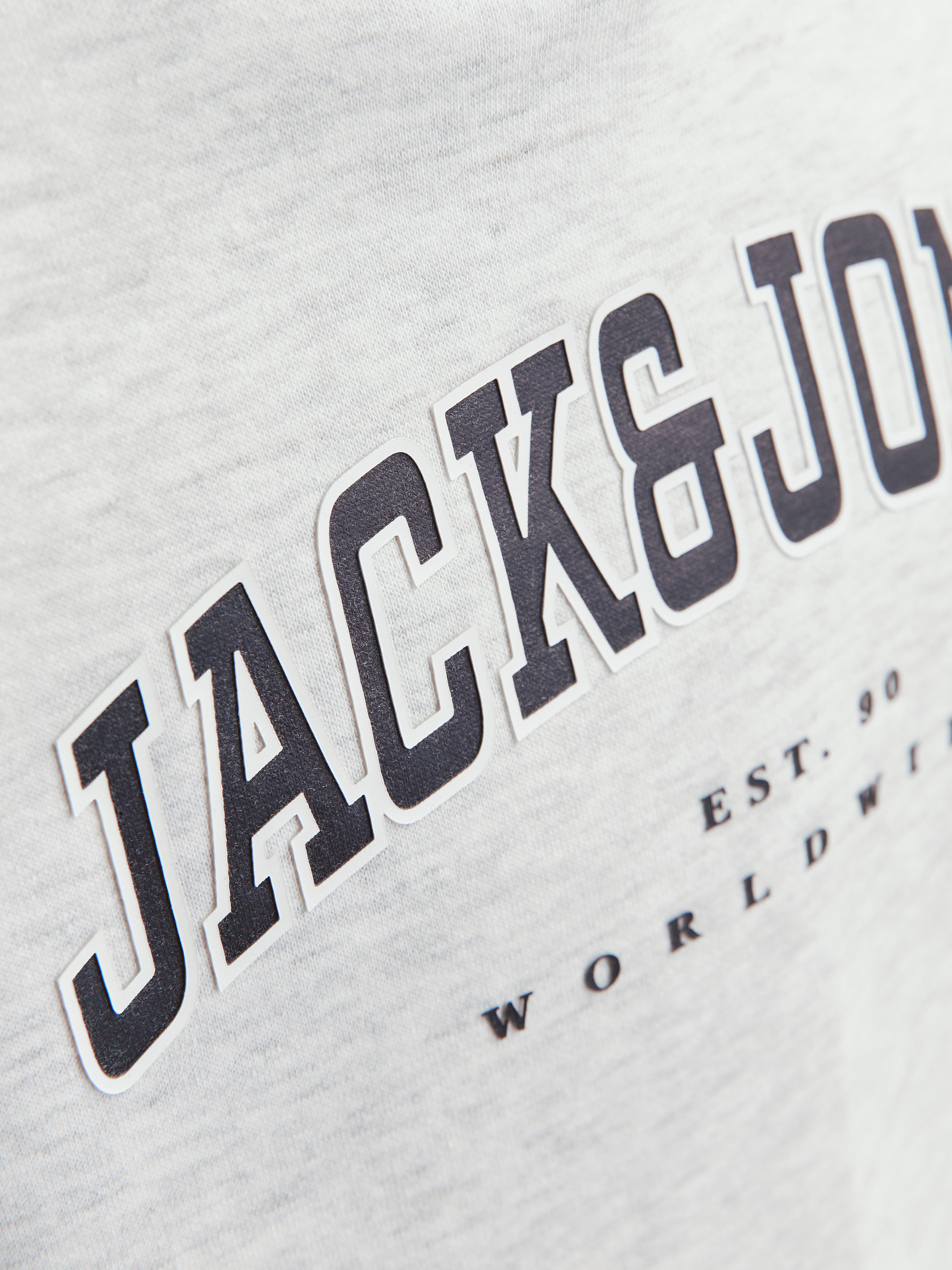 Jack & Jones Junior Hoodie JJECALEB VARSITY SWEAT HOOD NOOS JNR