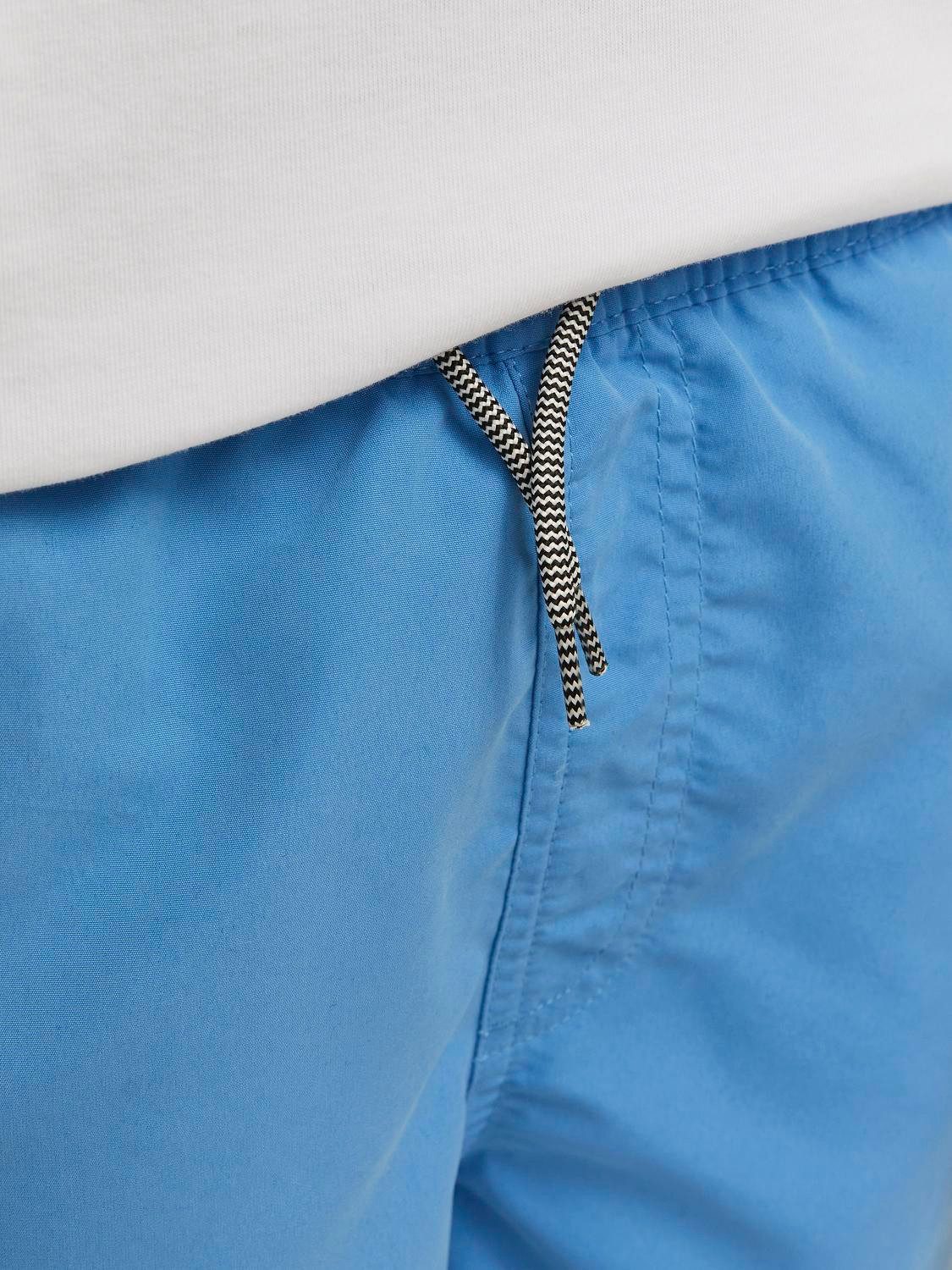 Jack & Jones Junior Zwemshort JPSTFIJI JJSWIM DOUBLE LOGO LY SN JNR