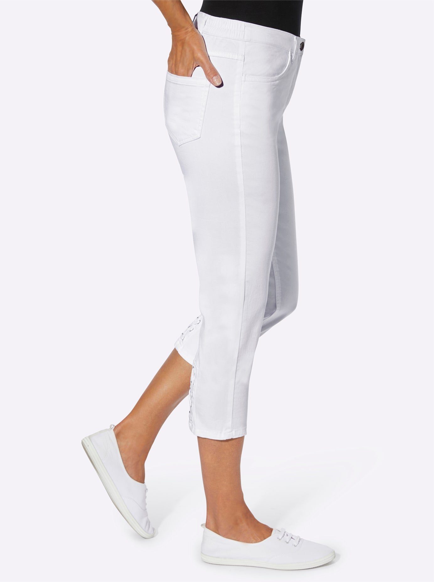 Classic Basics 3/4 jeans (1-delig)