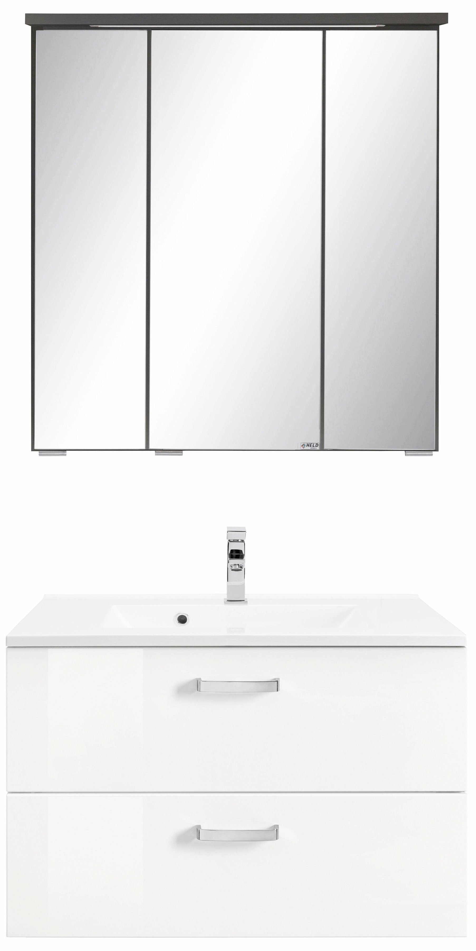 welltime Badkamerserie Ravenna met soft-close functie (2-delig)