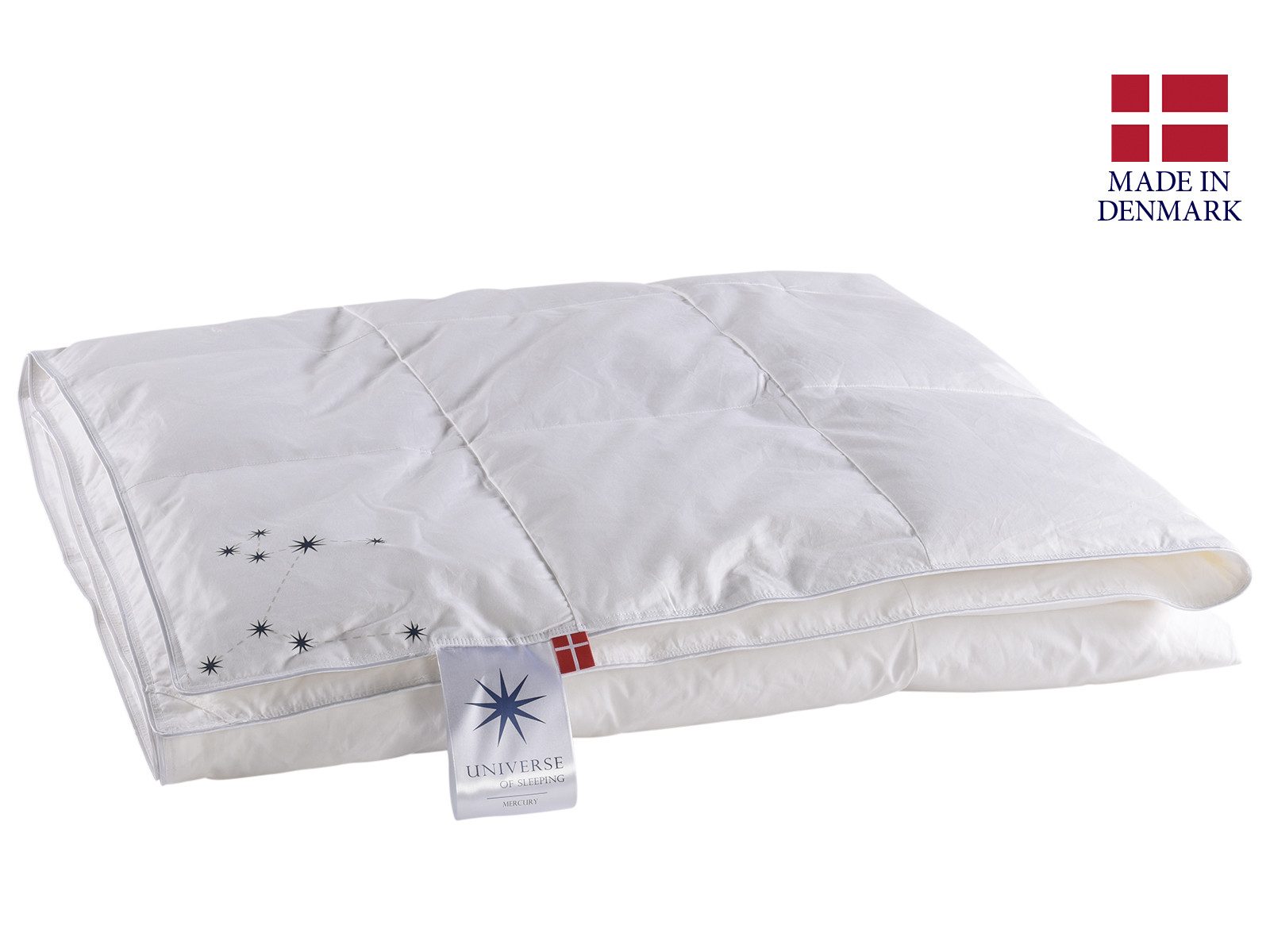 UNIVERSE OF SLEEPING Donzen dekbed Mercury, voor zomer & winter, natuurlijke materialen, Made in Denmark (1 stuk)