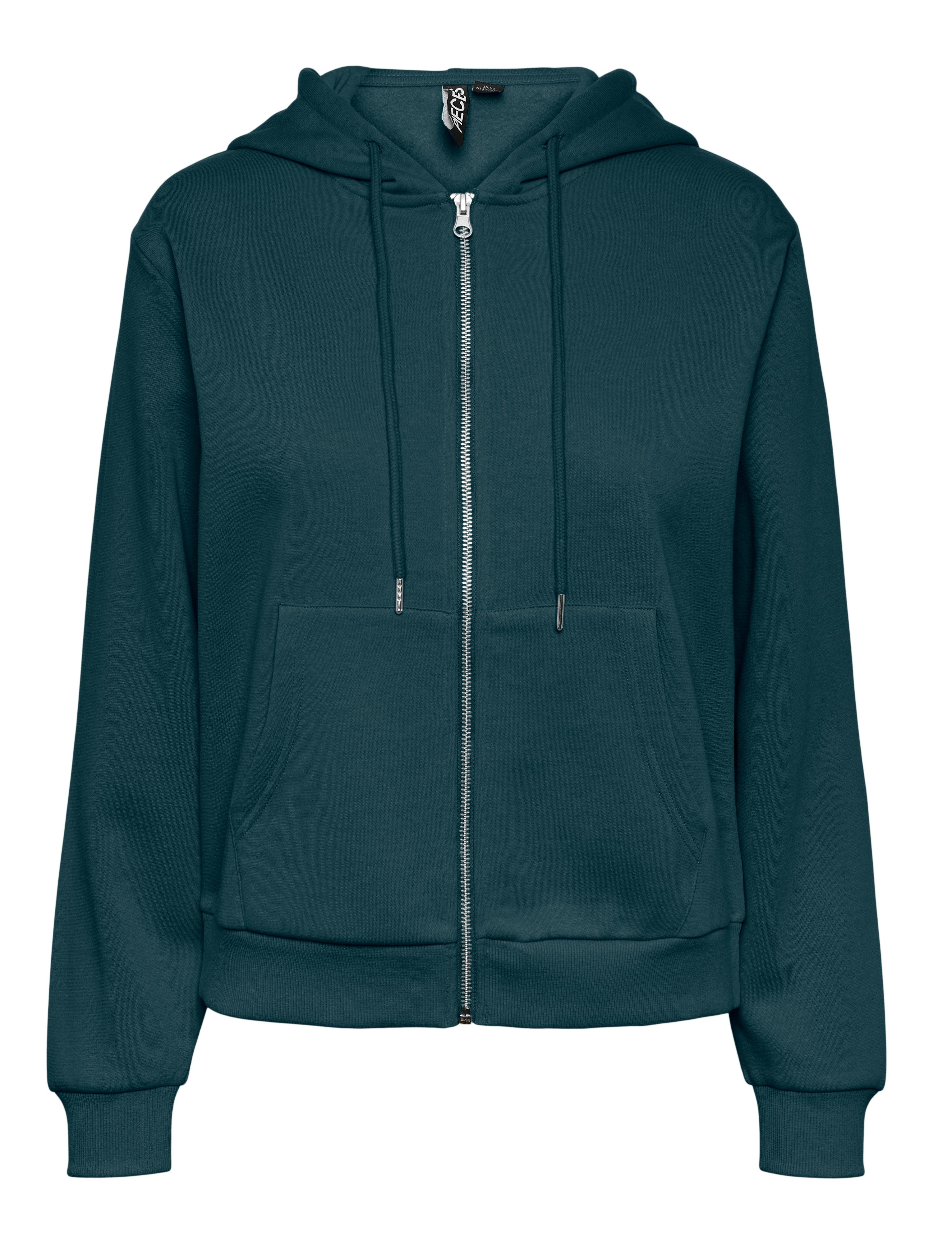 pieces Hoodie PCCHILLI LS ZIP HOODIE NOOS BC