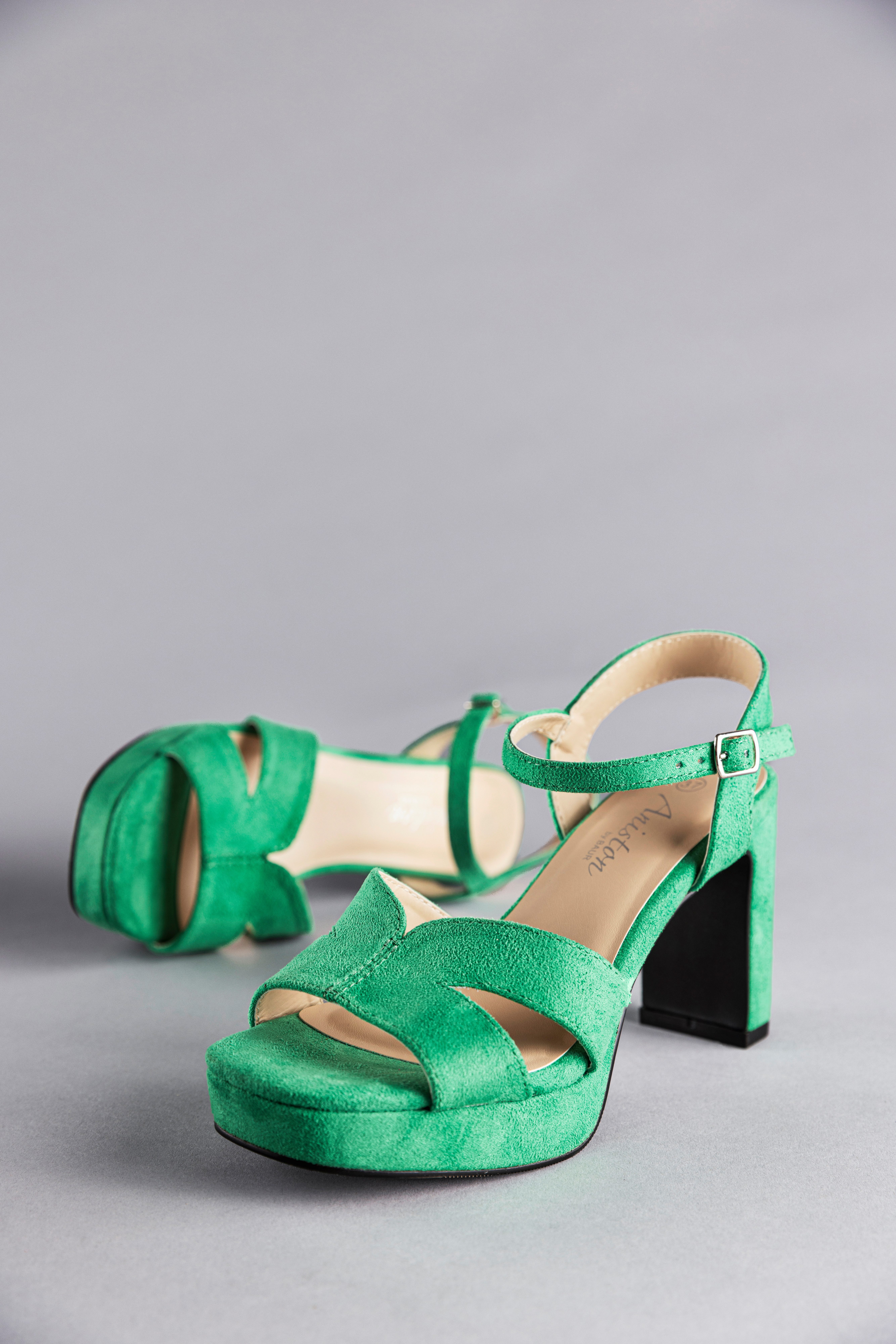 Aniston SHOES Highheel sandaaltjes , zomerschoen, avond sandaal, sleehak - nieuwe collectie