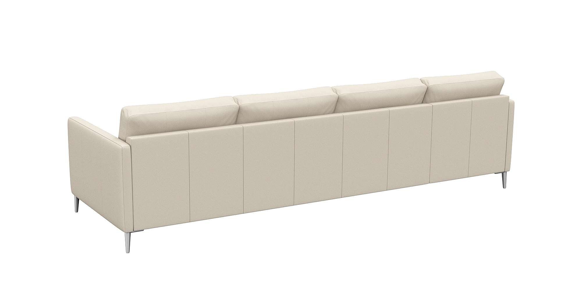 FLEXLUX Hoekbank Fiore, super zitcomfort door koudschuim in de zitting, L-vorm