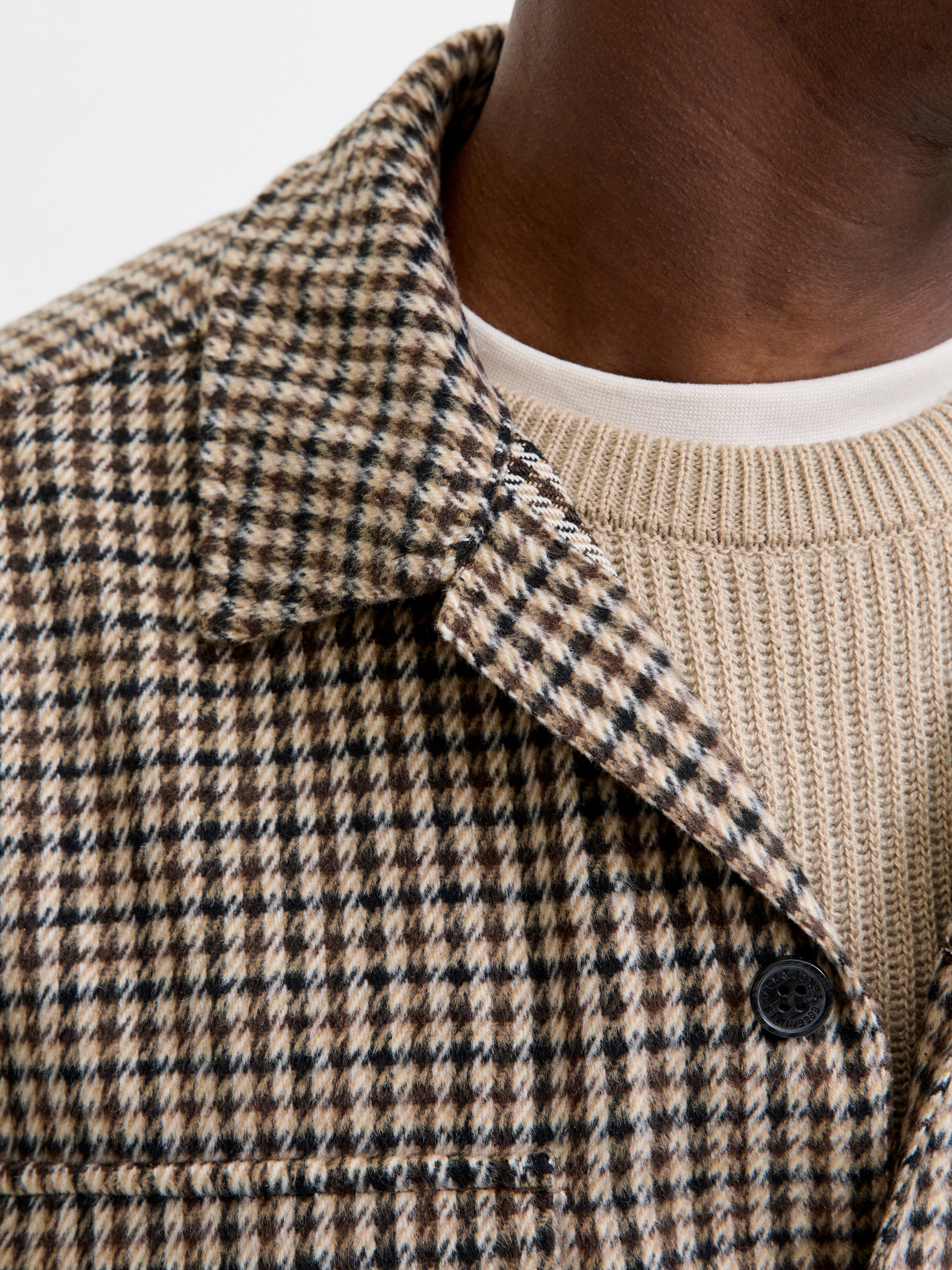 Jack & Jones Overhemd met lange mouwen JJEBRADLEY OLLIE OVERSHIRT LS NOOS