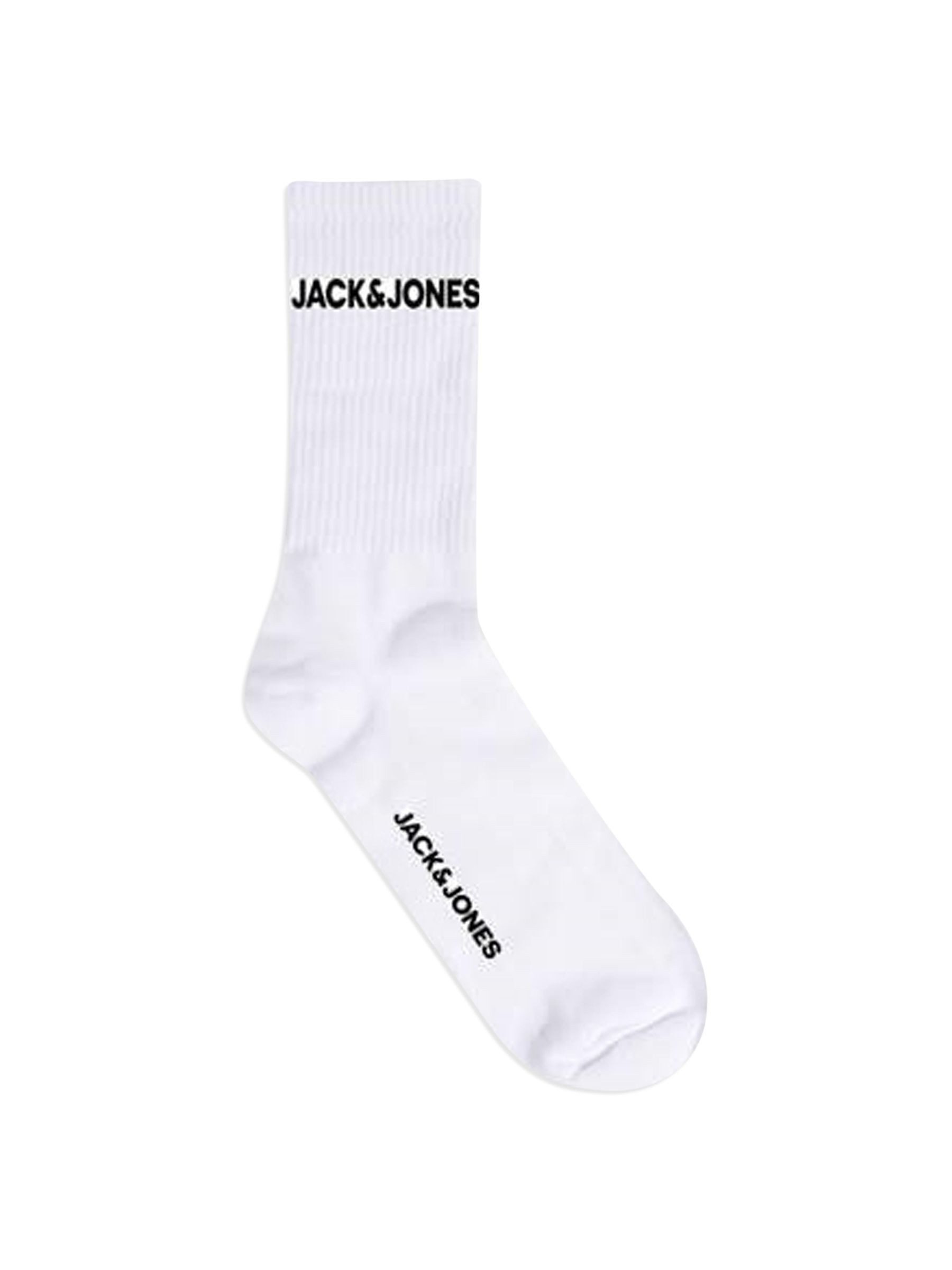 Jack & Jones Junior Tennissokken JACBASIC LOGO TENNISSOCK 5 PACK NOOS JNR (set, 5 paar)