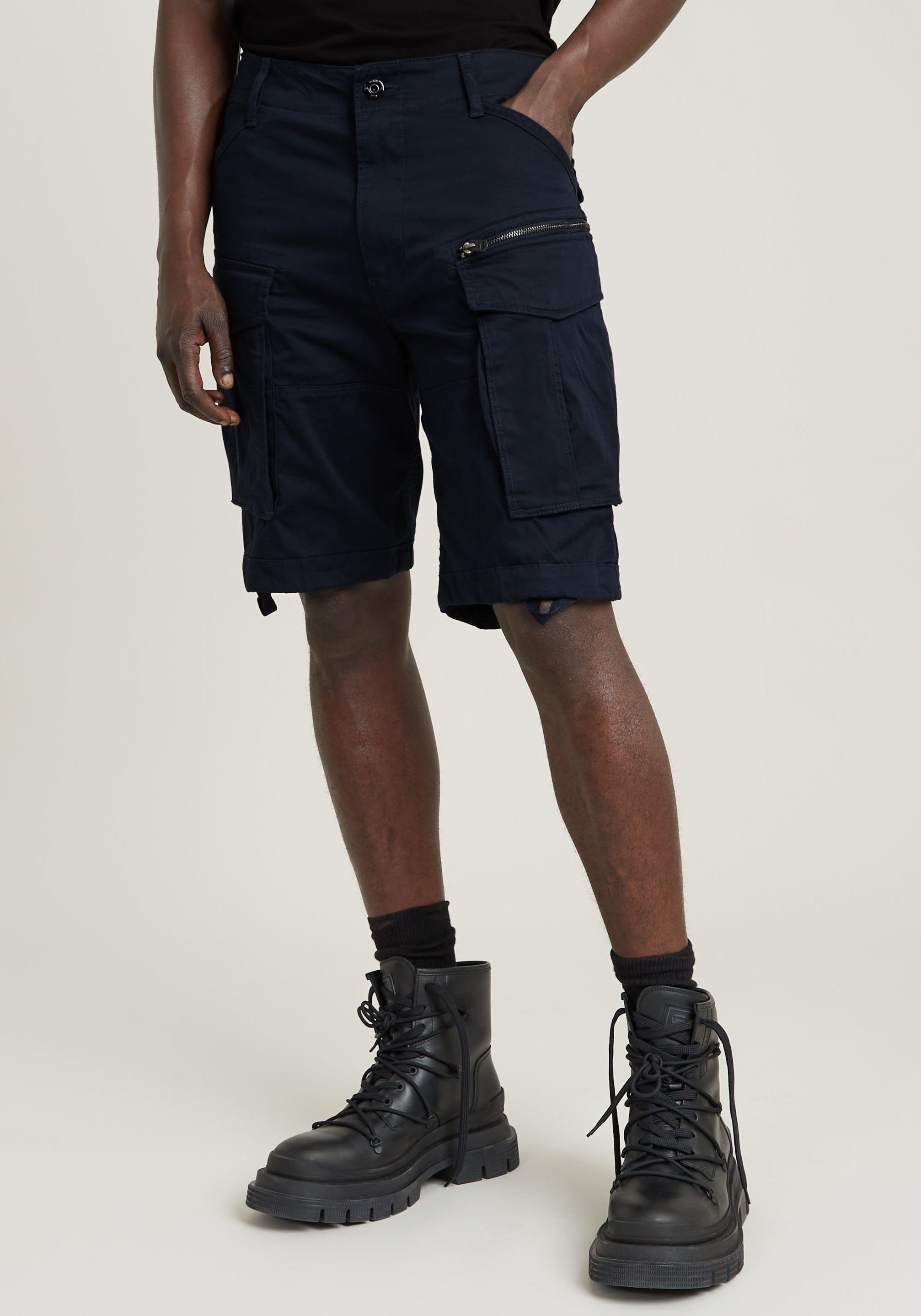 G-Star RAW Cargoshort Rovic zip loose heren korte broeken maat 30 blauw