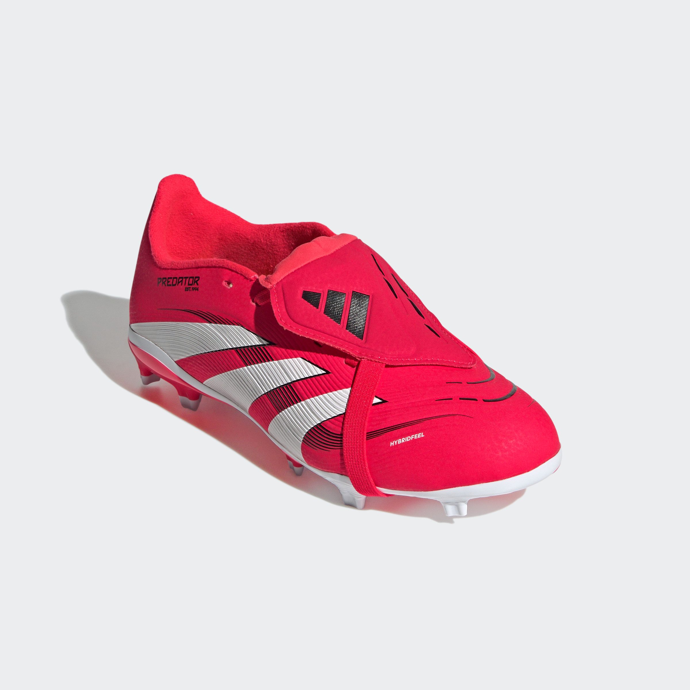 adidas Performance Voetbalschoenen PREDATOR LEAGUE FOLD-OVER TONGUE KIDS FG jongens zaalvoetbalschoenen maat 31 rood