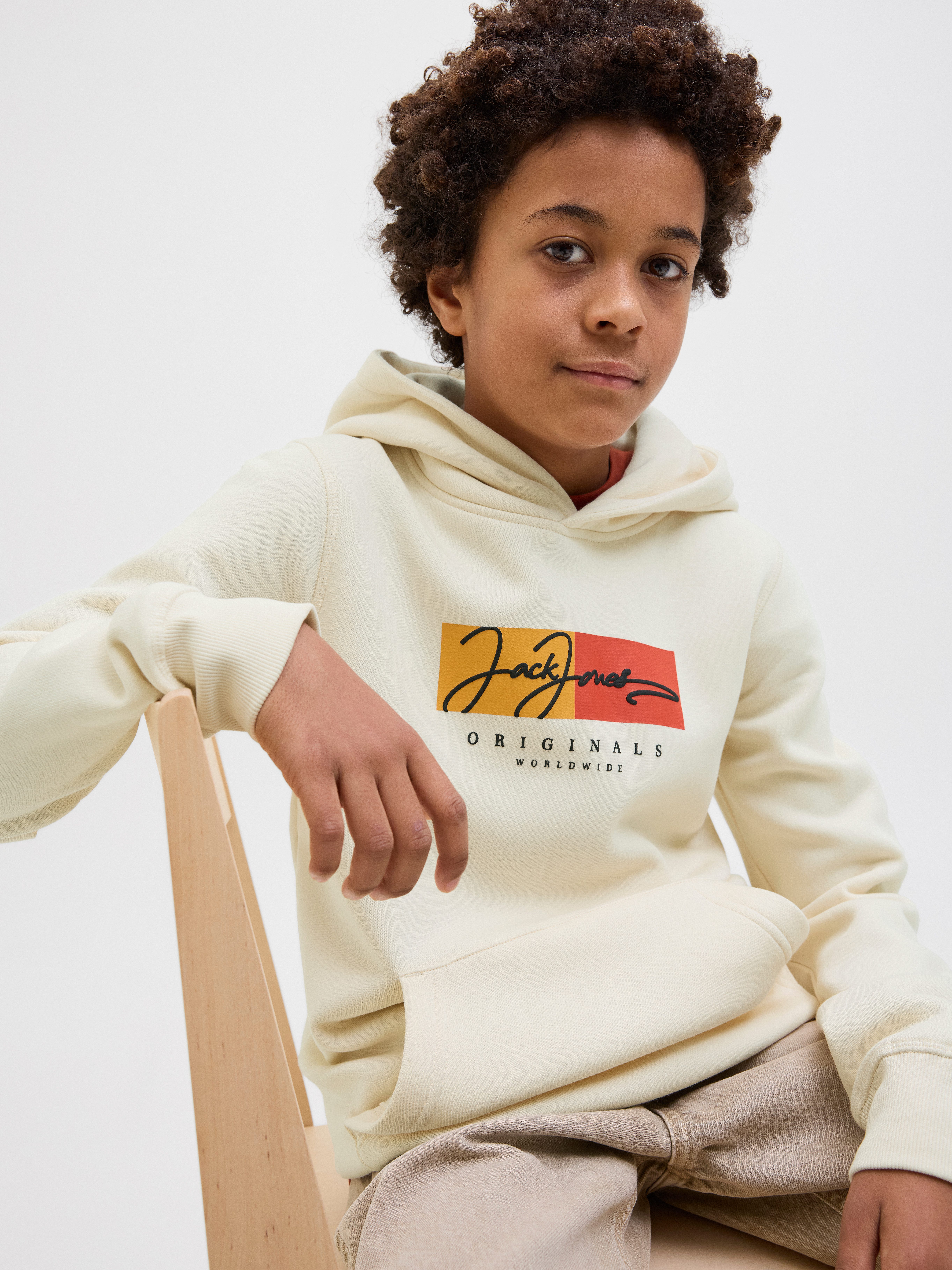 Jack & Jones Junior Hoodie JORFREDERIKSBERG BOX SCI SW.H SN UNB JNR