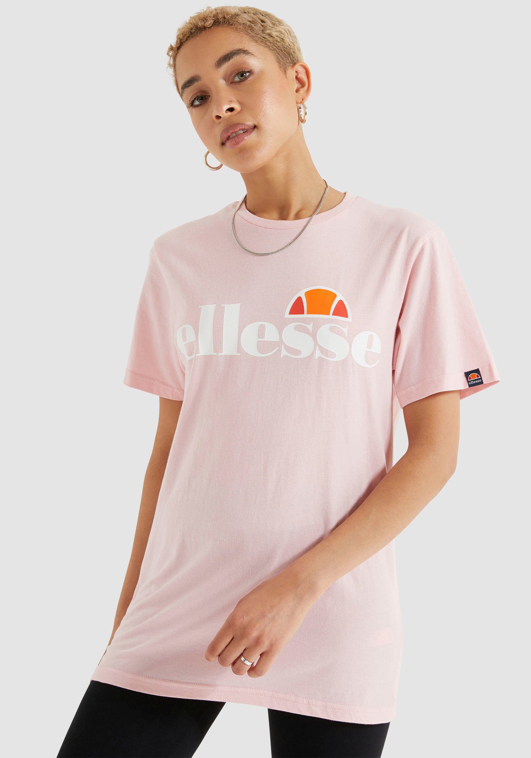 ellesse T-shirt ALBANY T SHIRT (1-delig) dames tops maat 34 roze
