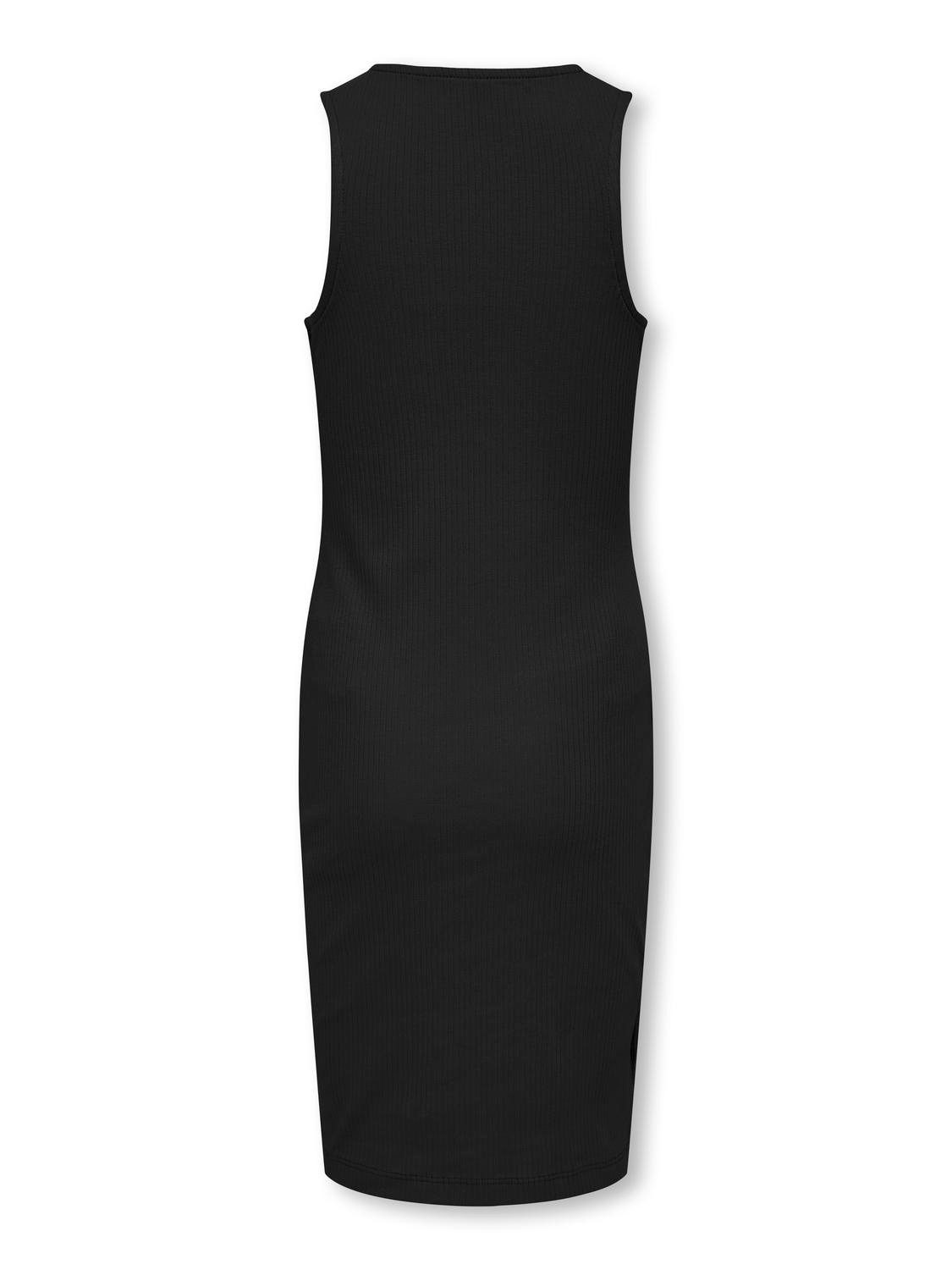 KIDS ONLY Jerseyjurk KOGBELFAST LIFE S/L MIDI DRESS NOOS JRS