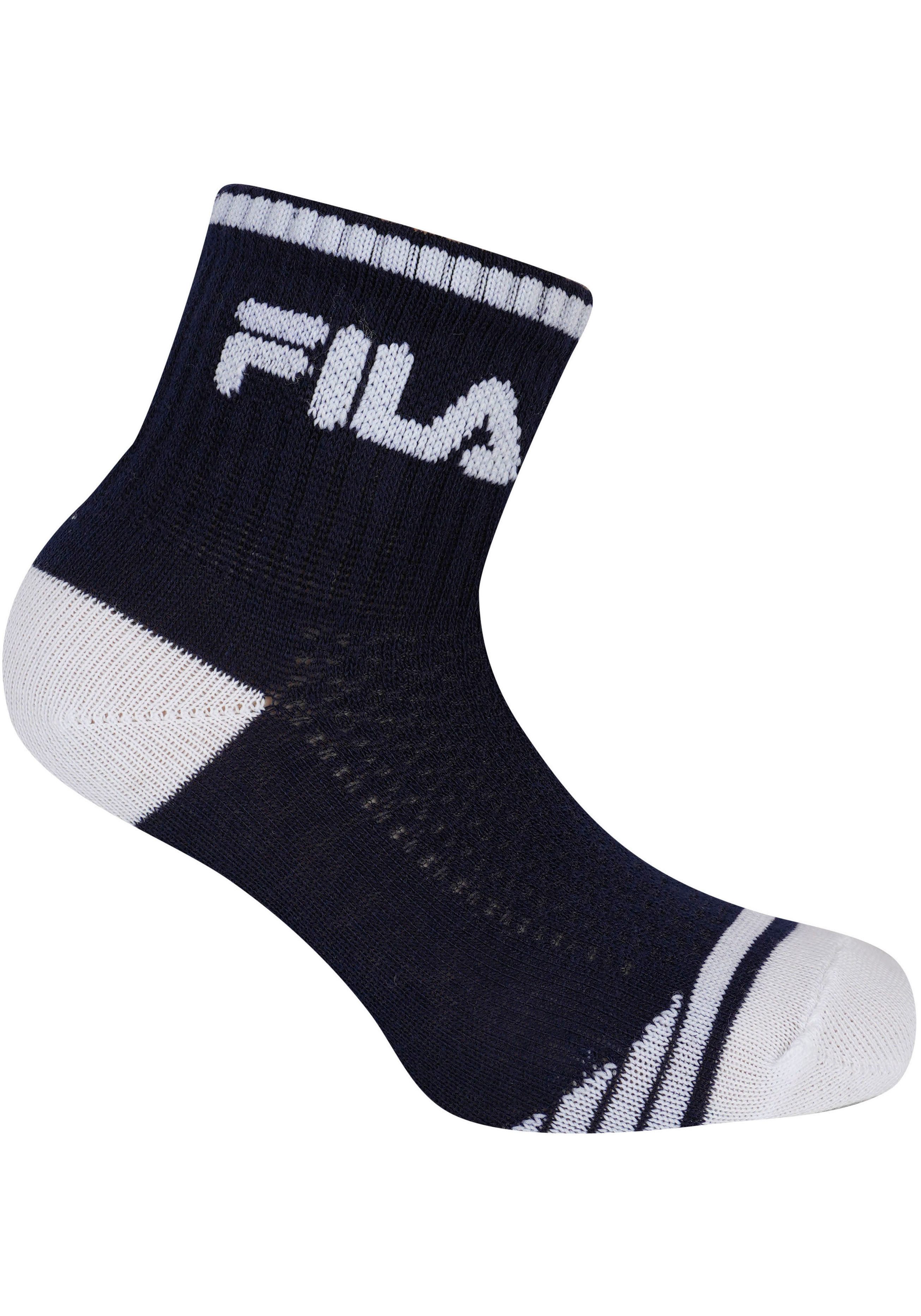 Fila Vrijetijdssokken met verstevigde hiel en teen (6 paar)
