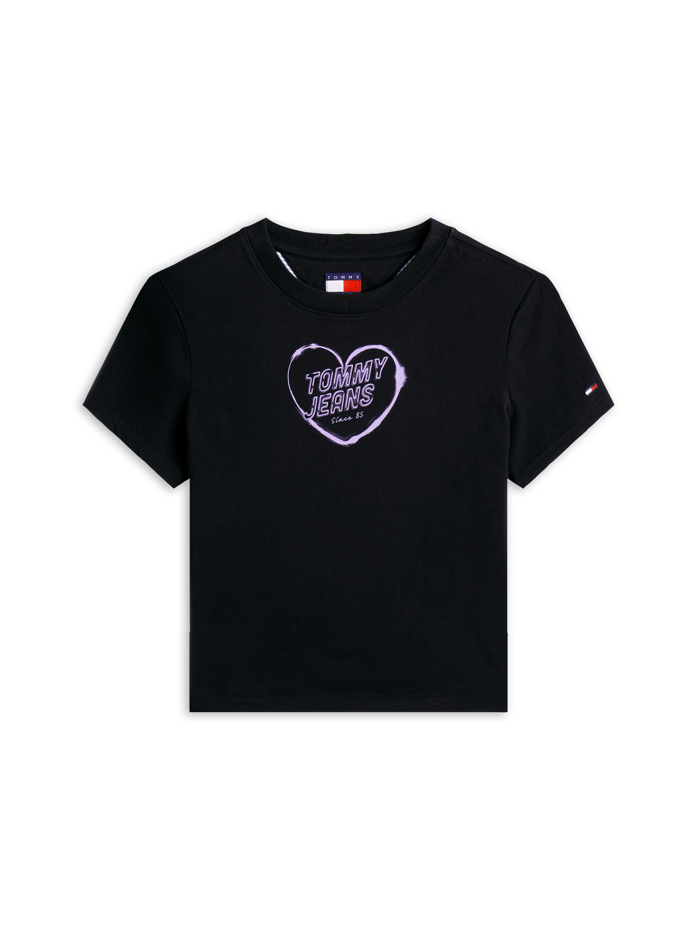 TOMMY JEANS Shirt met korte mouwen TJW SLIM SH HEART TEE