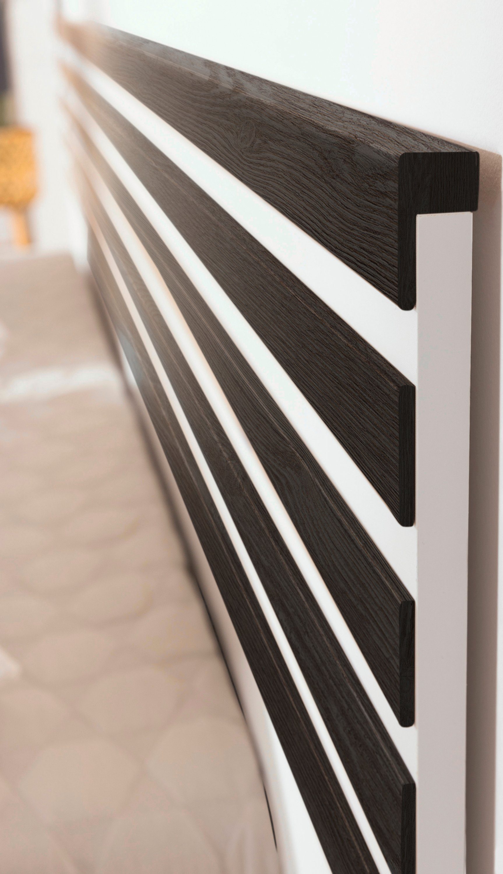 rauch Ledikant Lamella met elegante lattengarnering