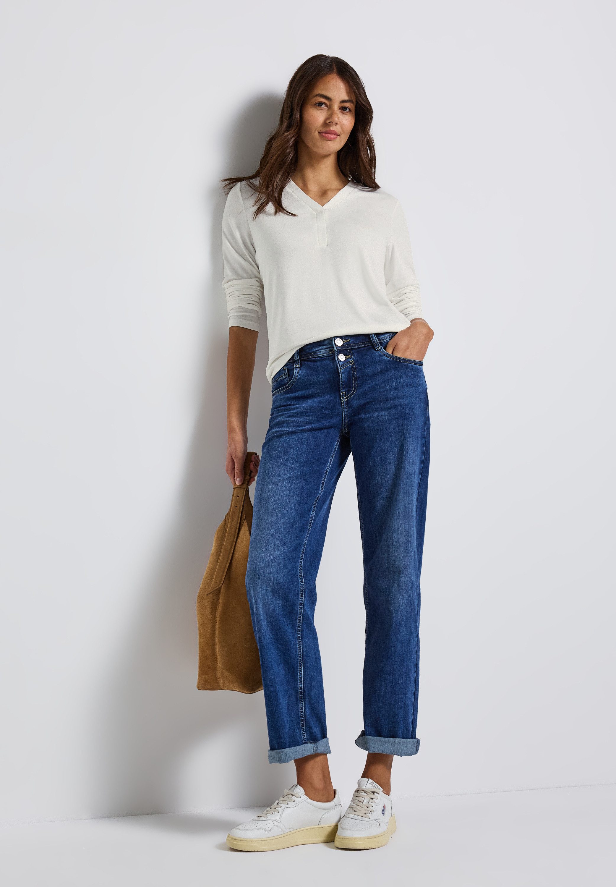 STREET ONE Shirt met lange mouwen