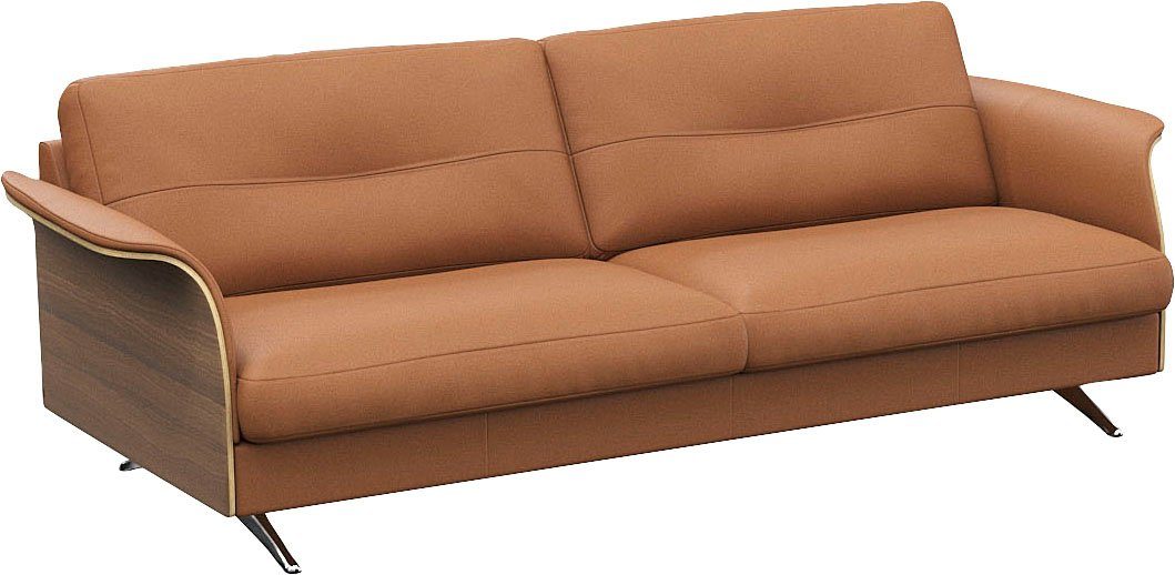 FLEXLUX 3-zitsbank Glow designbank, comfortabel en comfortabel door hoogwaardige zitconstructie