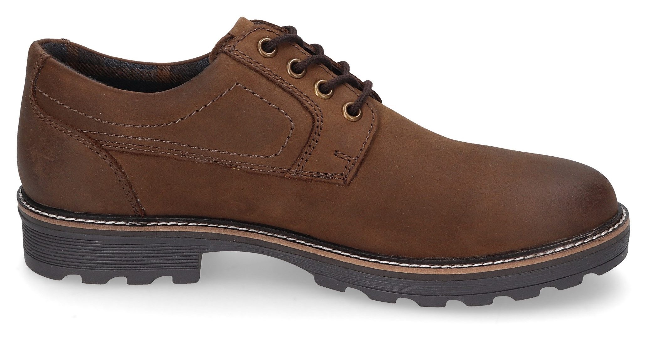 camel active Veterschoenen Traditionele schoen, vrijetijdsschoen met gewatteerde binnenzool