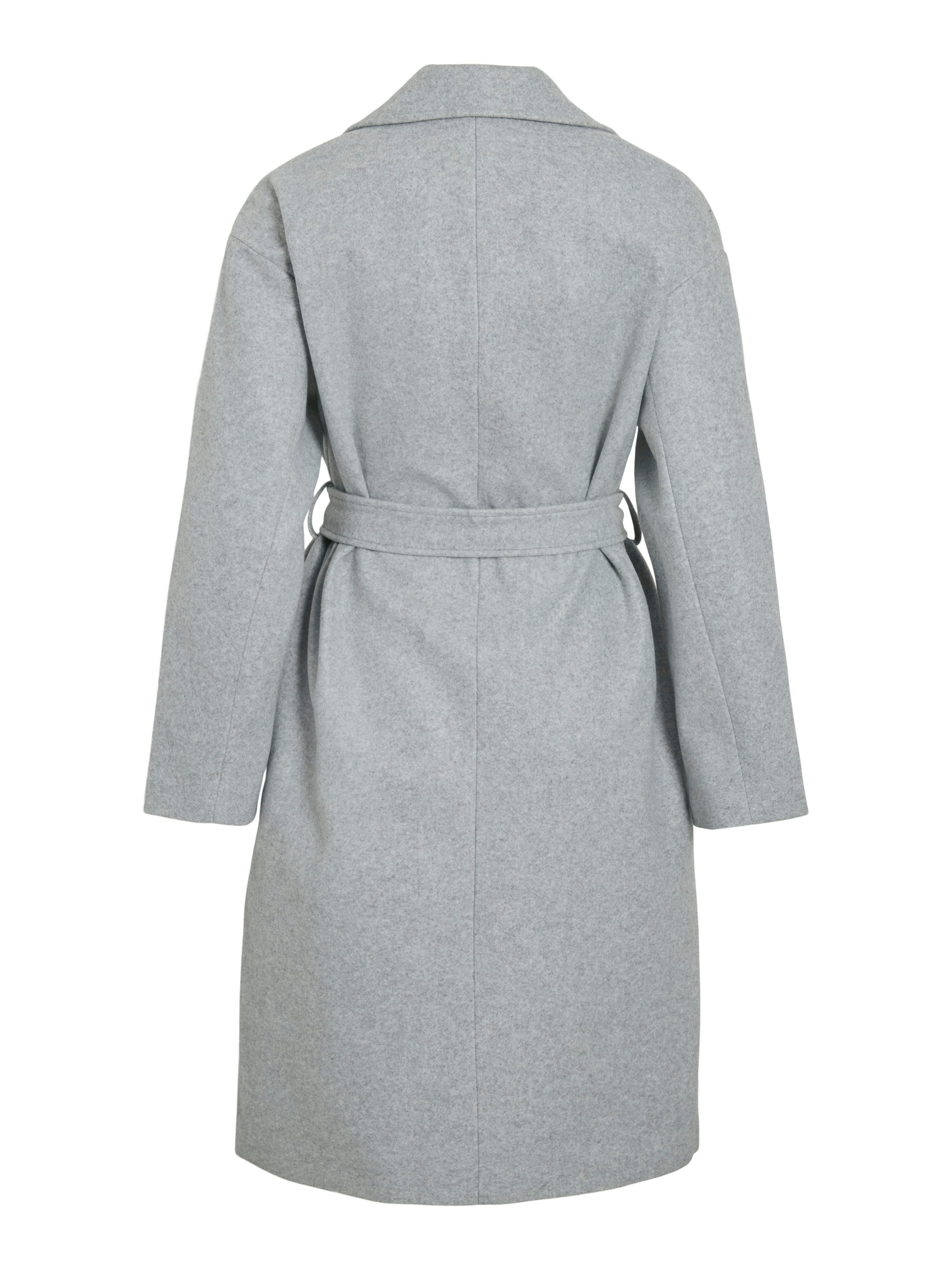 Vila Lange jas VICLAUDIA L/S LONG COAT - NOOS