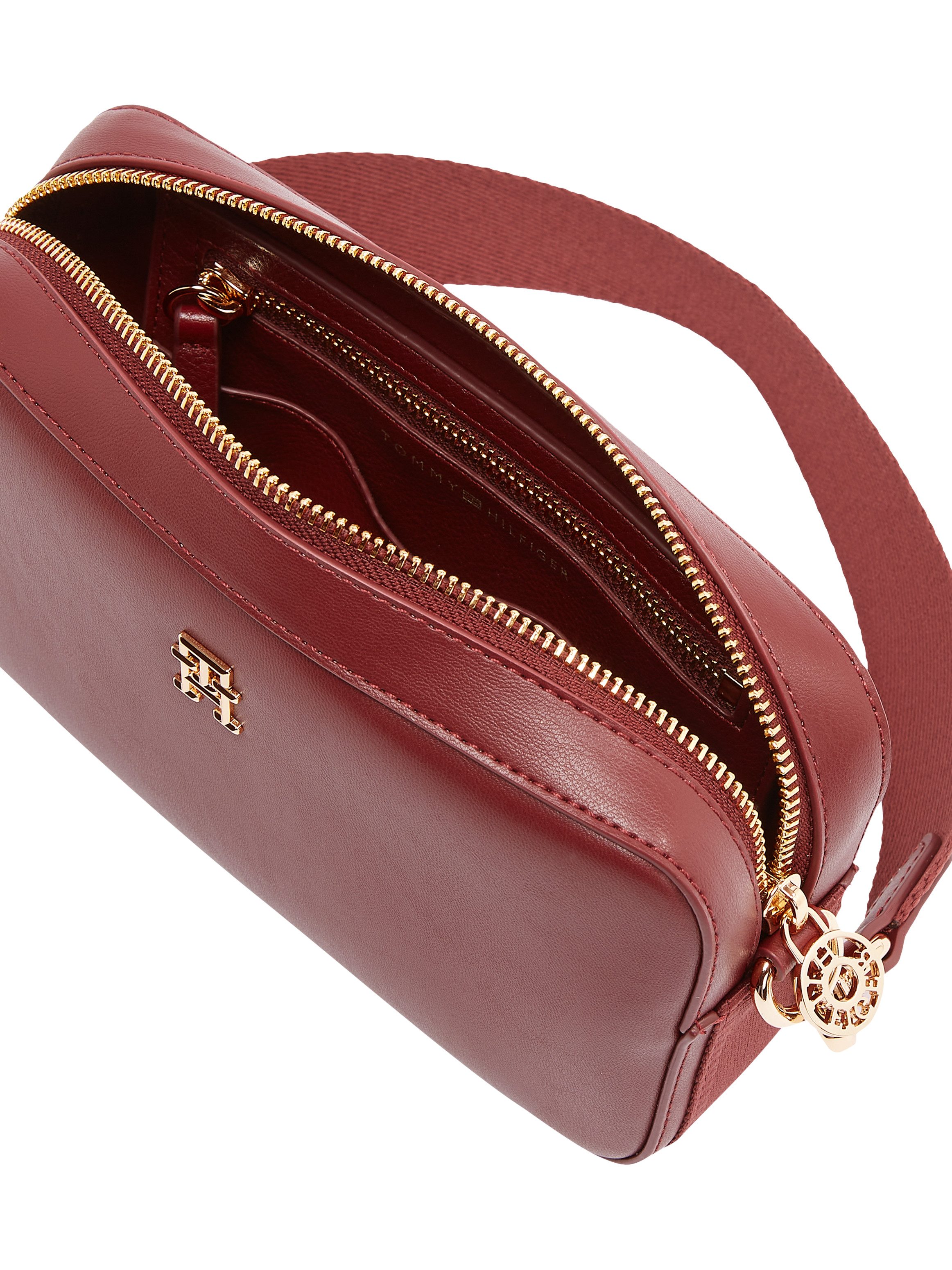 Tommy Hilfiger Schoudertas TH DISTINCT CAMERA BAG dames schoudertas, handtas met th-sieraal