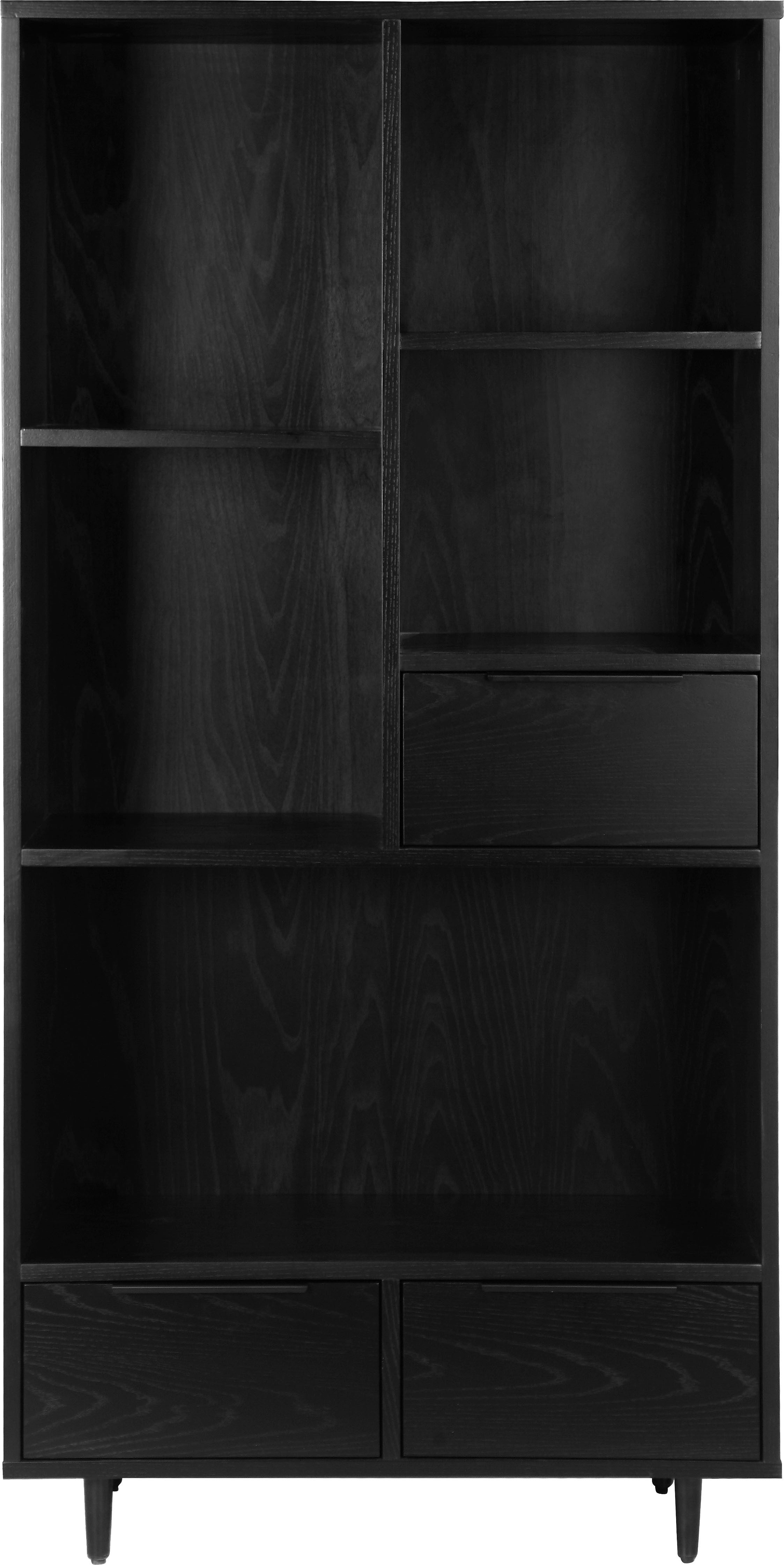 Guido Maria Kretschmer Home&Living Highboard Priya van mdf-hout, met metalen poten en grepen, breedte 80 cm