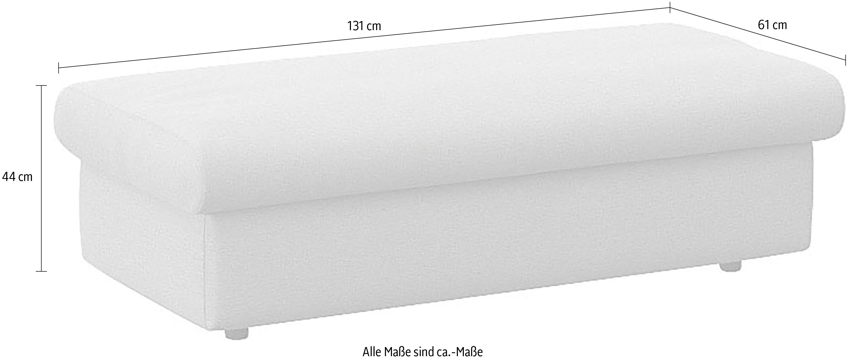 FLEXLUX Poef Lovane Zacht & zeer comfortabel
