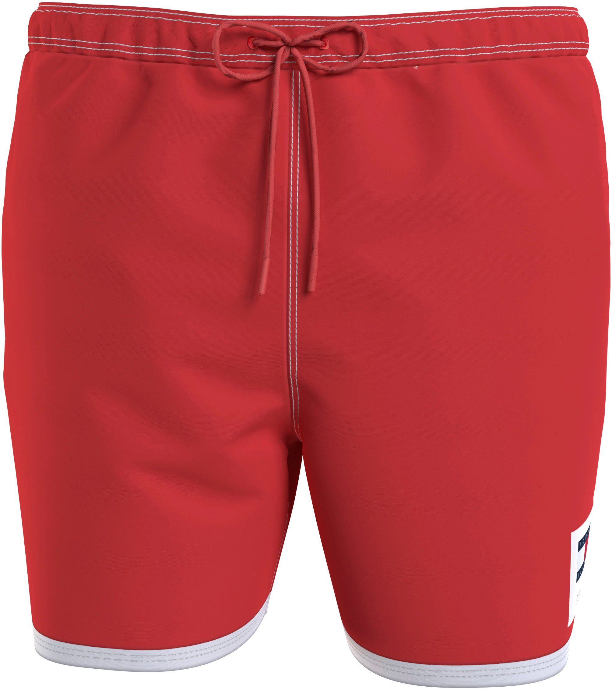 Tommy Hilfiger Swimwear Zwemshort SF MEDIUM DRAWSTRING met contrastkleurige details