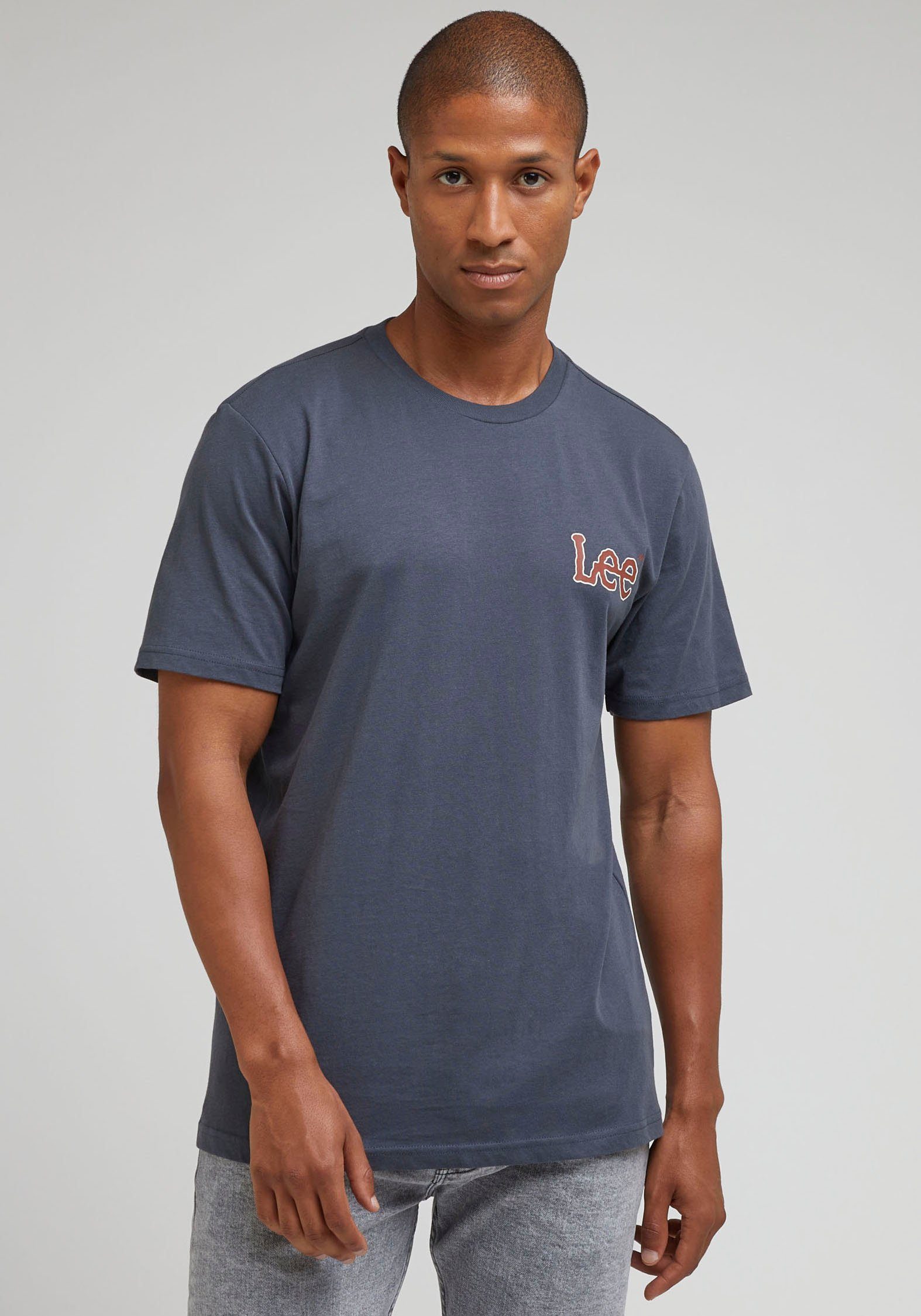 Lee Shirt met ronde hals