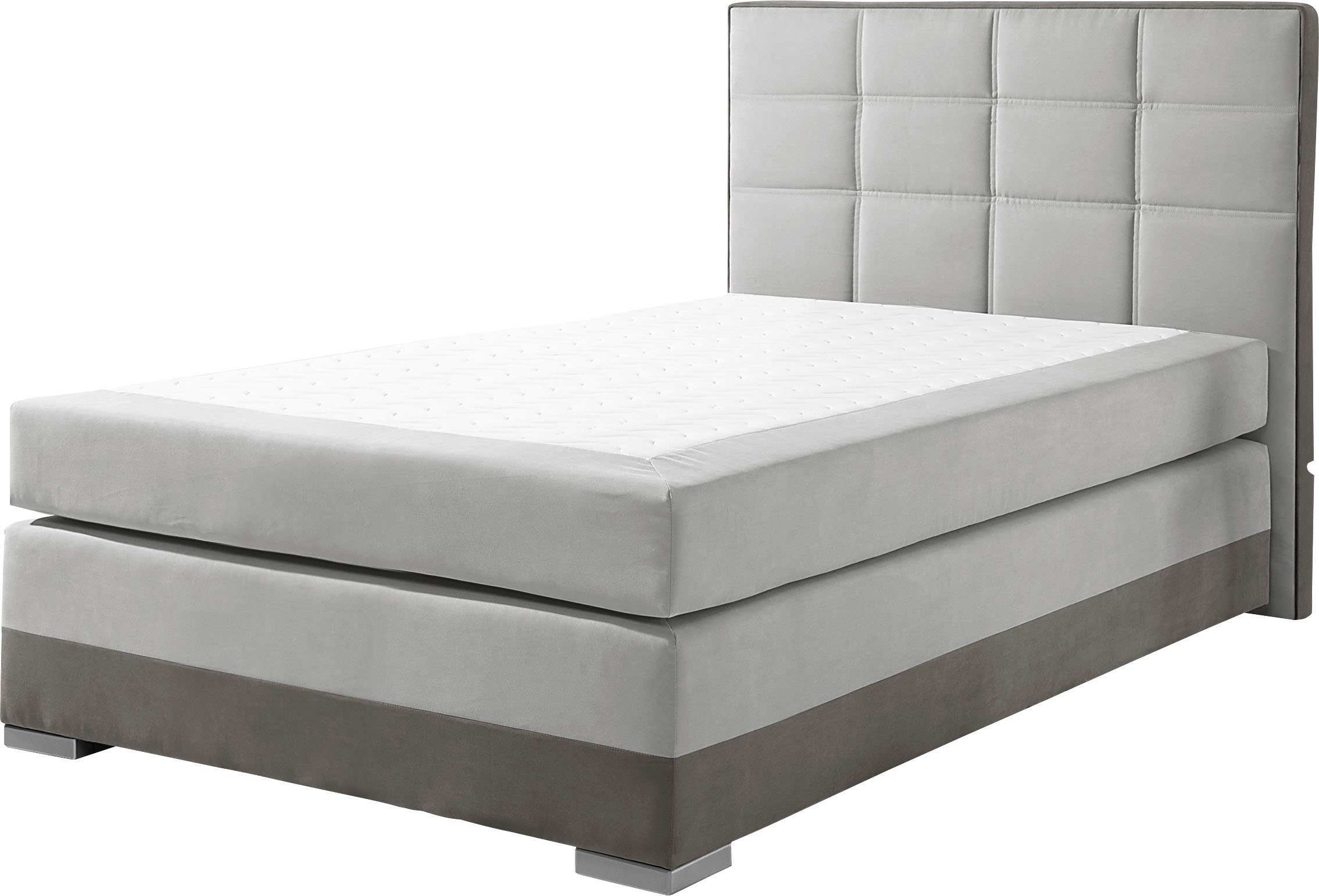 INOSIGN Boxspring inclusief topmatras en tweezijdig te gebruiken kussen