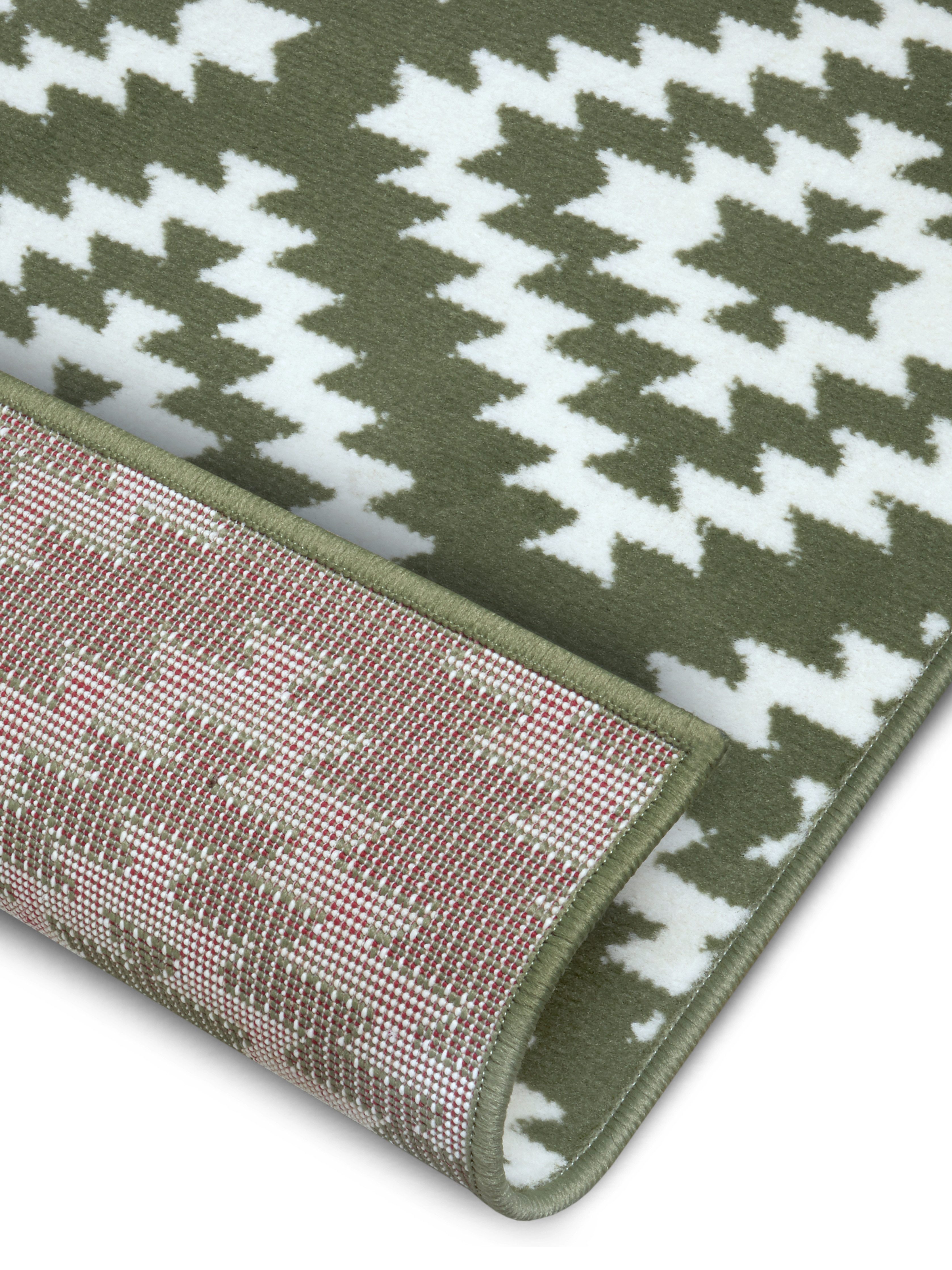 HANSE Home Loper Nordic Korte pool, ruit, vloerkleed, zacht, eetkamer, kinderkamer, hal, modern