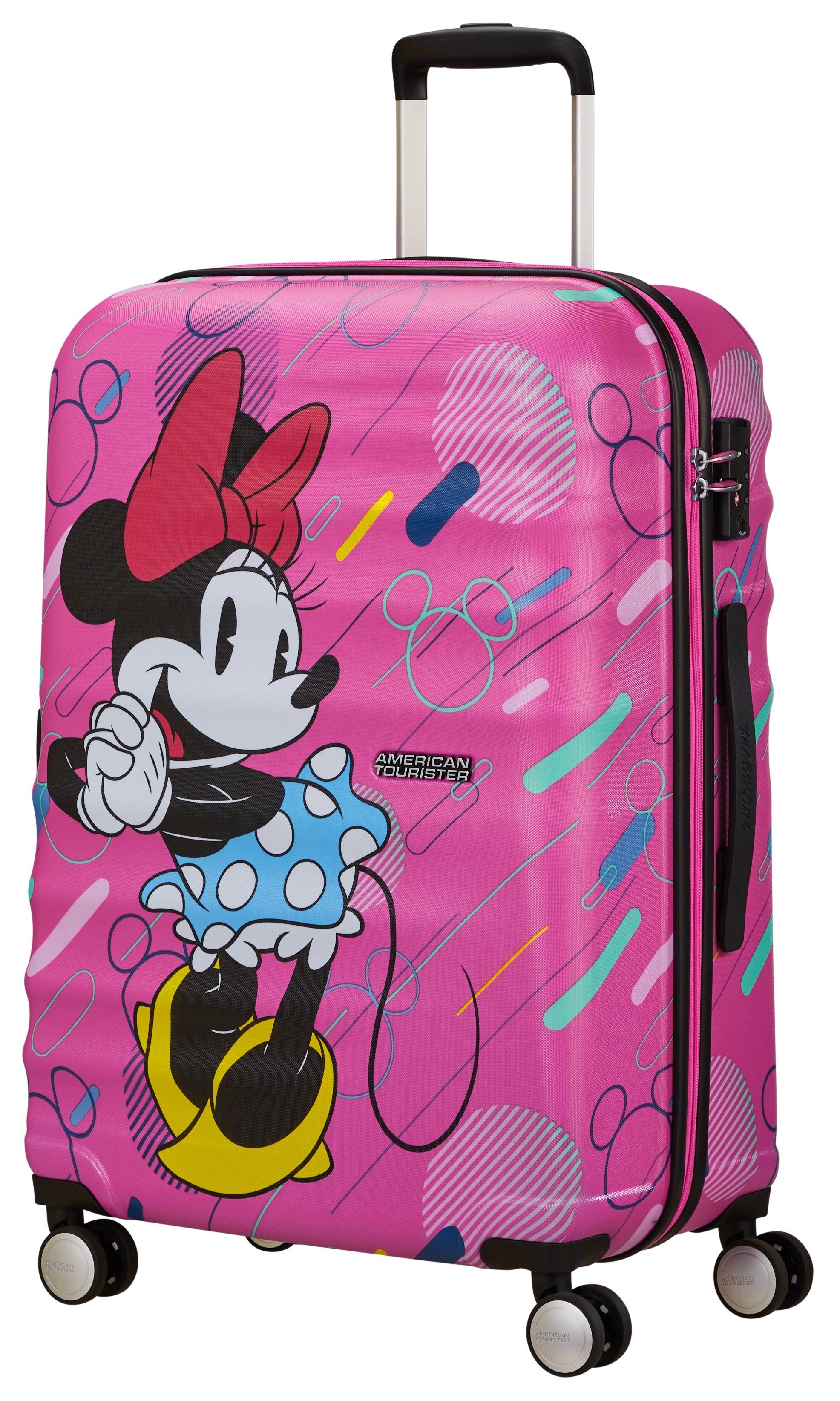 American Tourister Kinderkoffer WAVEBREAKER DISNEY 67 Kinder reisbagage koffer TSA-cijferslot