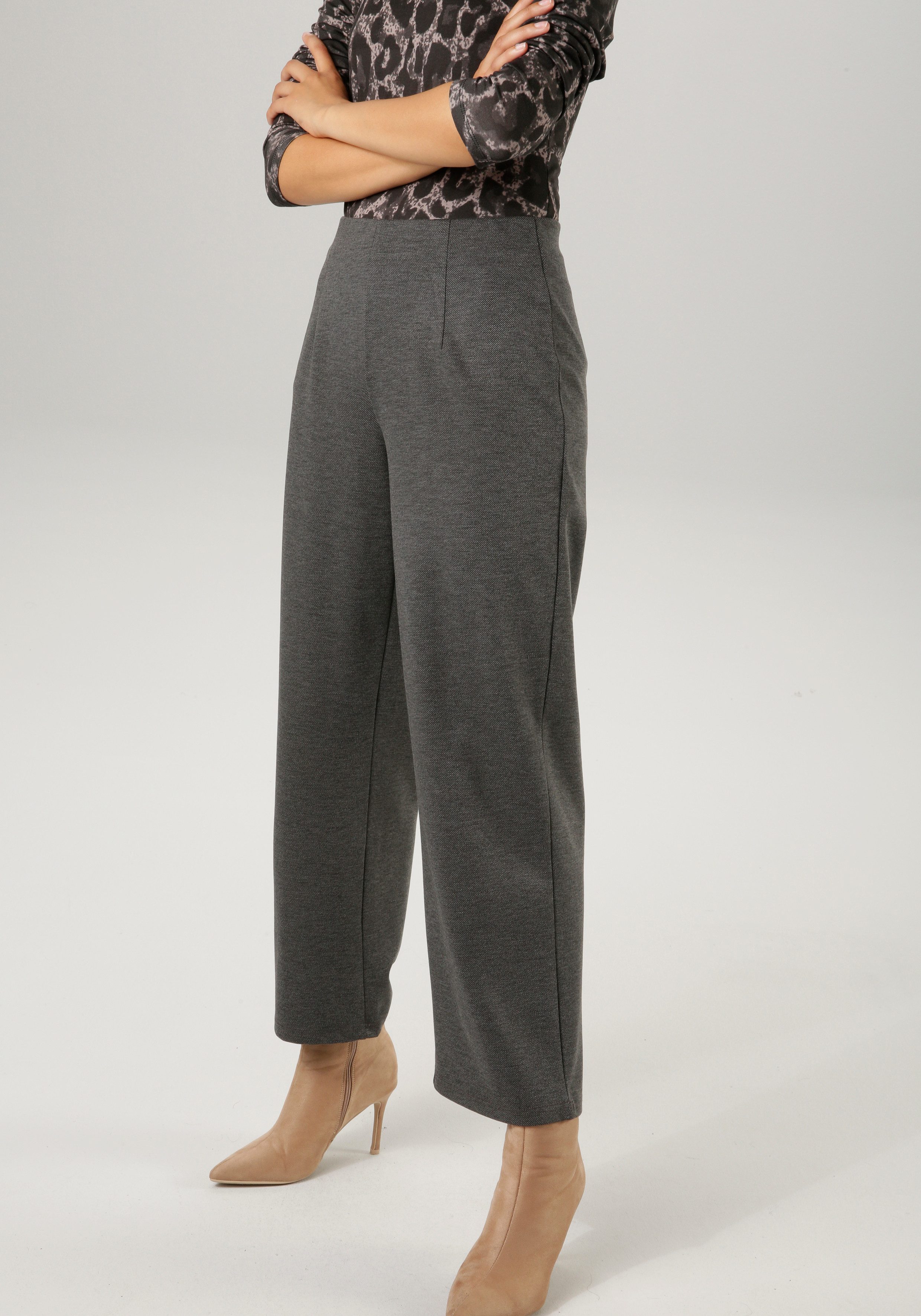 Aniston CASUAL Comfortbroek in subtiele streepdesign