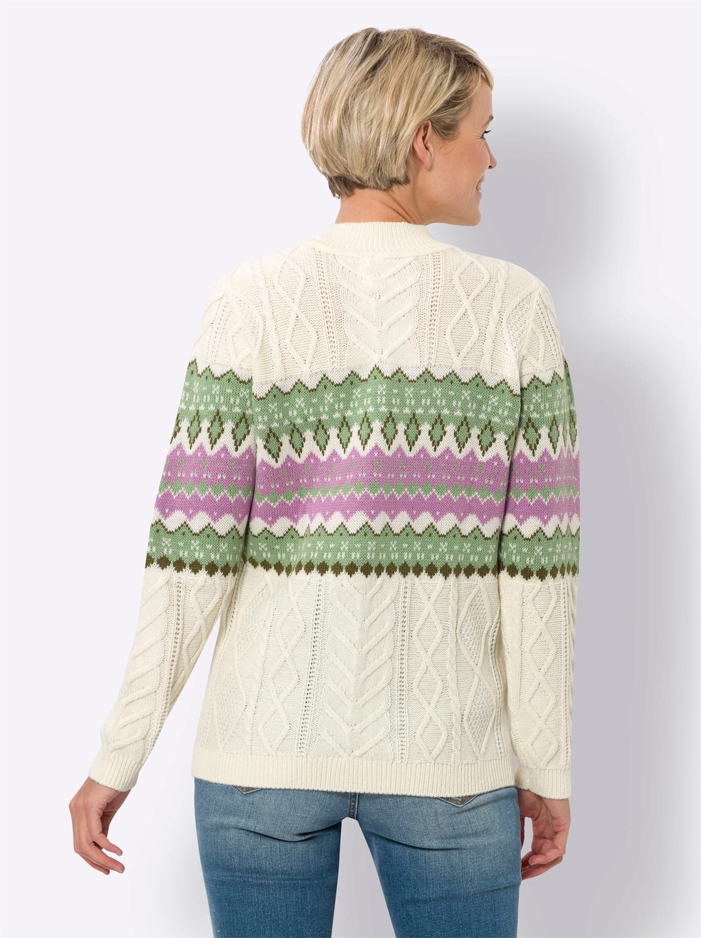Classic Basics Trui met staande kraag Trui met opstaande kraag